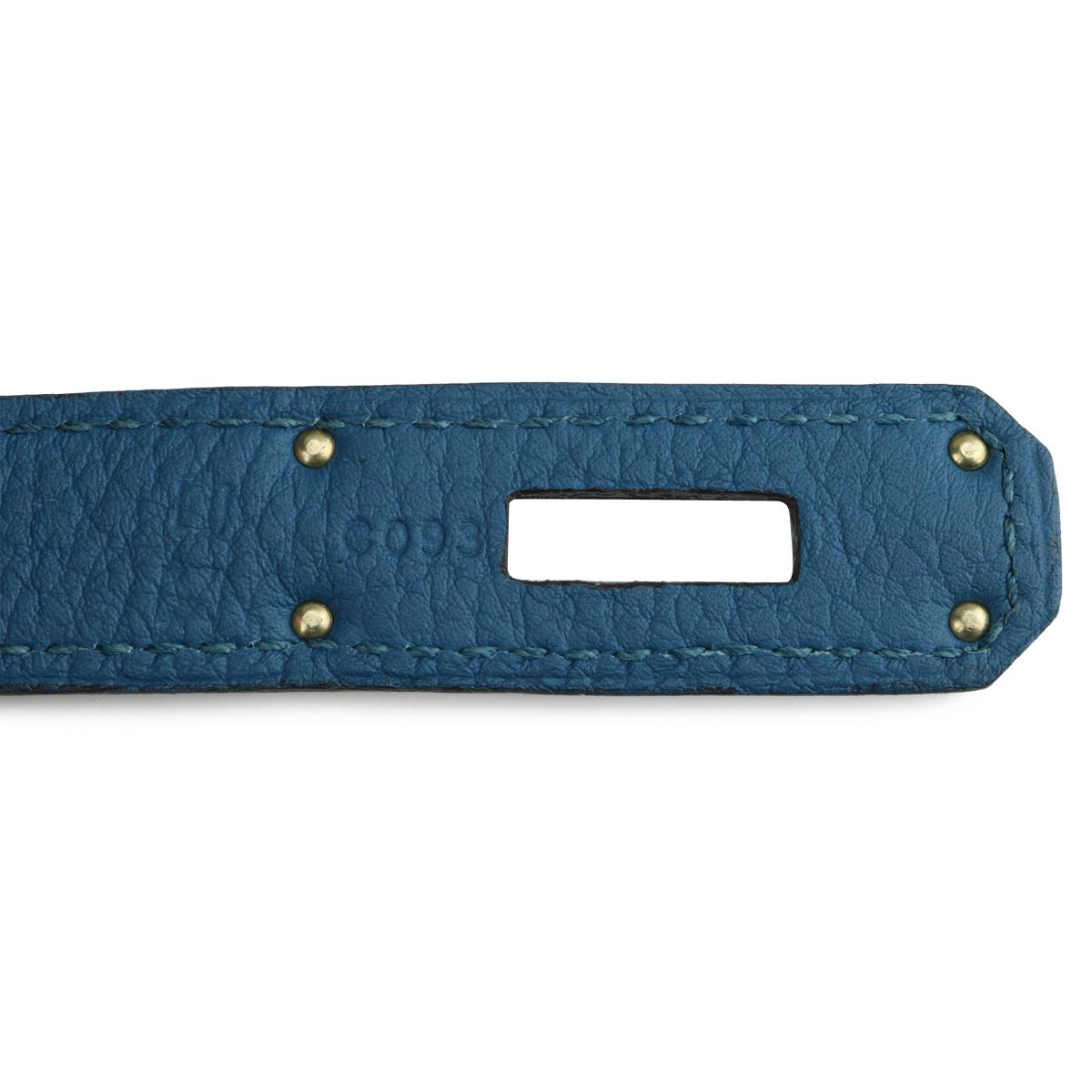 Hermès Birkin Bag 35cm Bleu de Galice Togo Leather w/PHW 2013 13