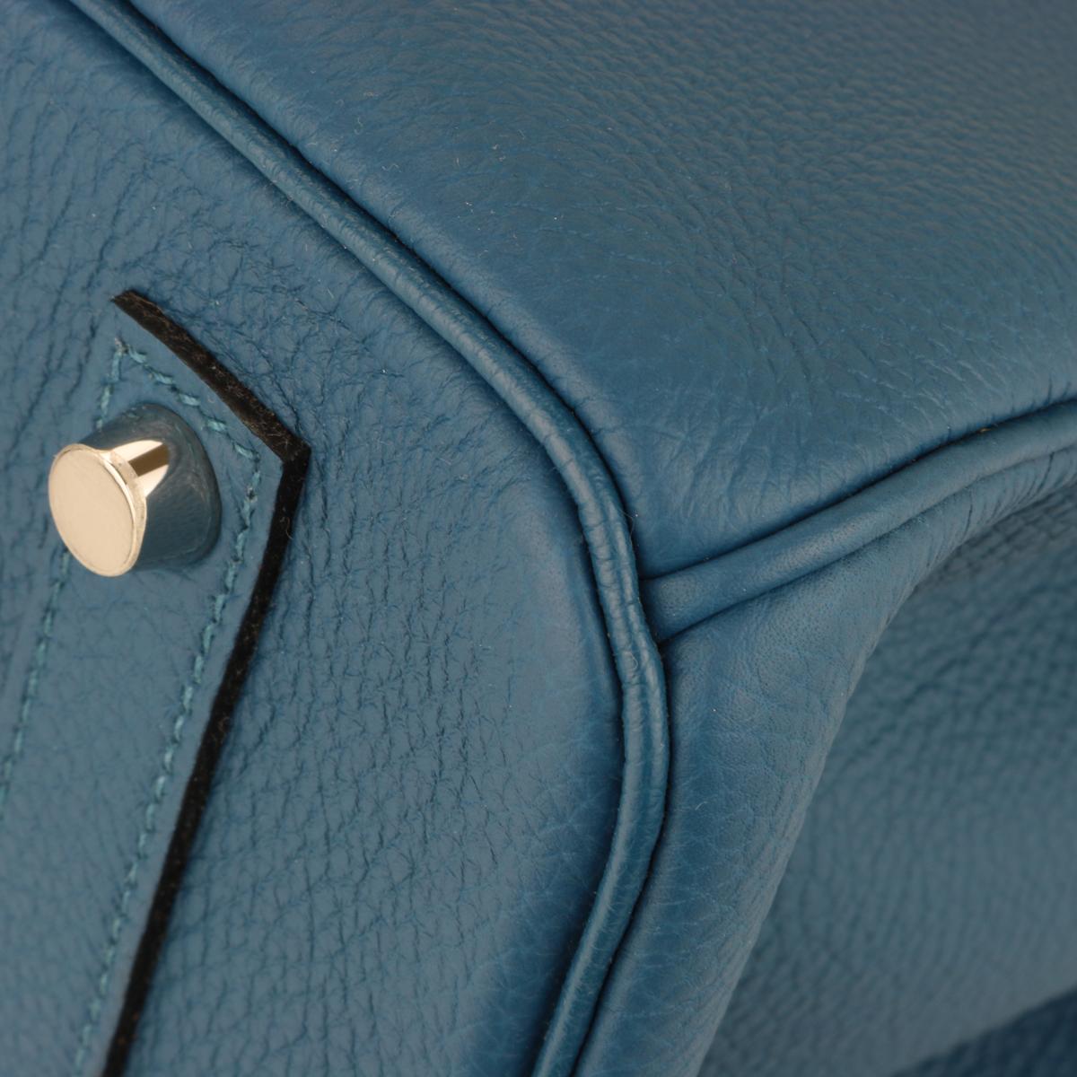 Hermès Birkin Bag 35cm Bleu de Galice Togo Leather w/PHW 2013 2