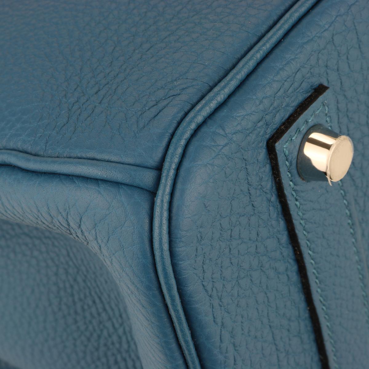 Hermès Birkin Bag 35cm Bleu de Galice Togo Leather w/PHW 2013 3