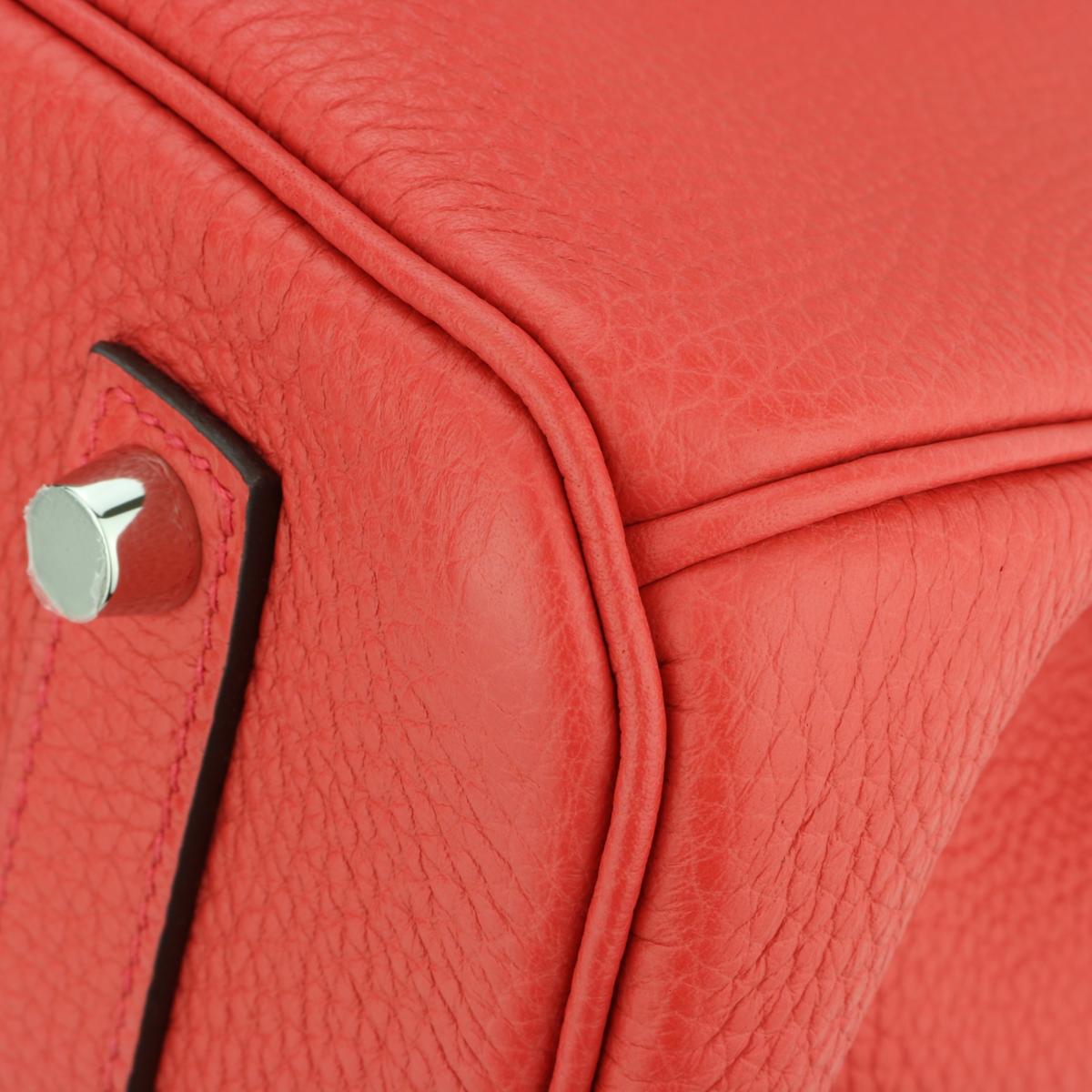 Hermès Birkin Bag 35cm Bougainvillier Taurillon Clemence Leather w/PHW 2017 4