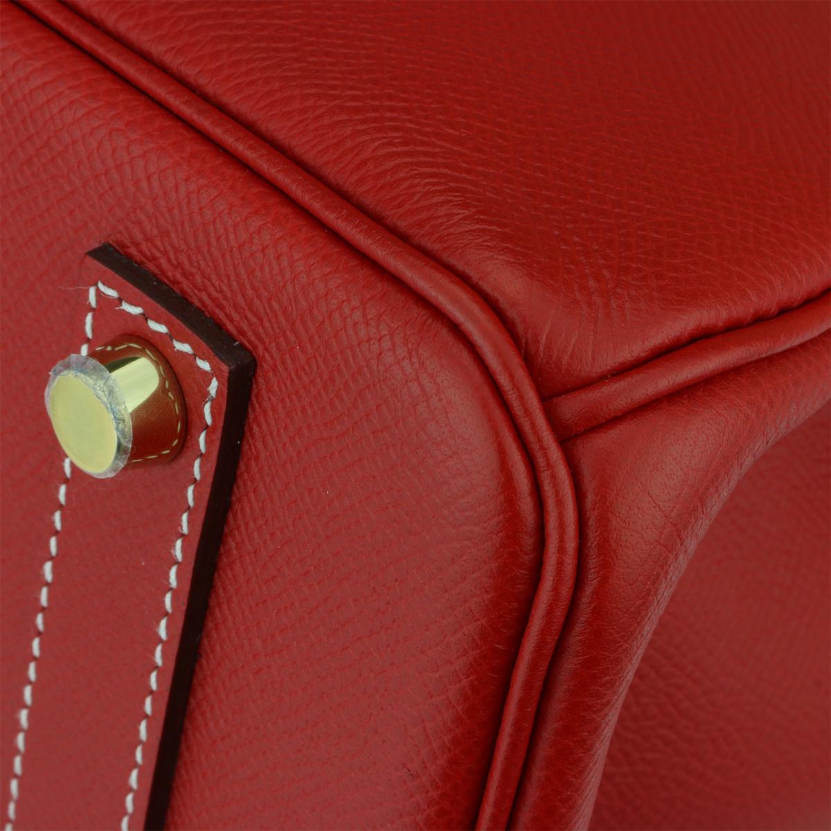 Hermès Birkin Bag 35cm Candy Rouge Casaque/Bleu Thalassa Epsom w/GHW_2012 4