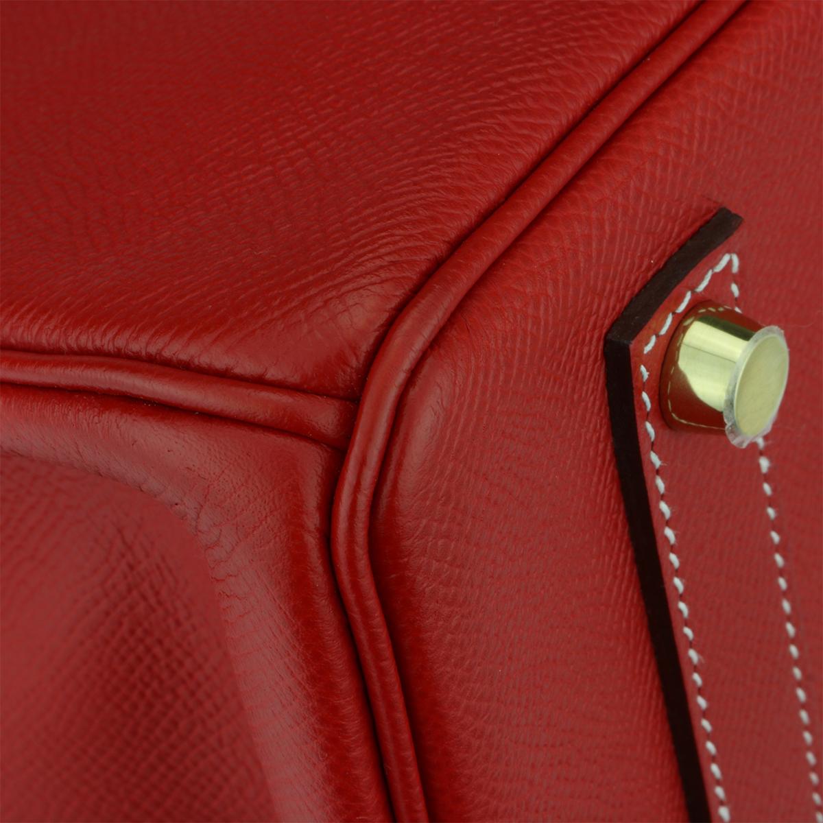 Hermès Birkin Bag 35cm Candy Rouge Casaque/Bleu Thalassa Epsom w/GHW_2012 3