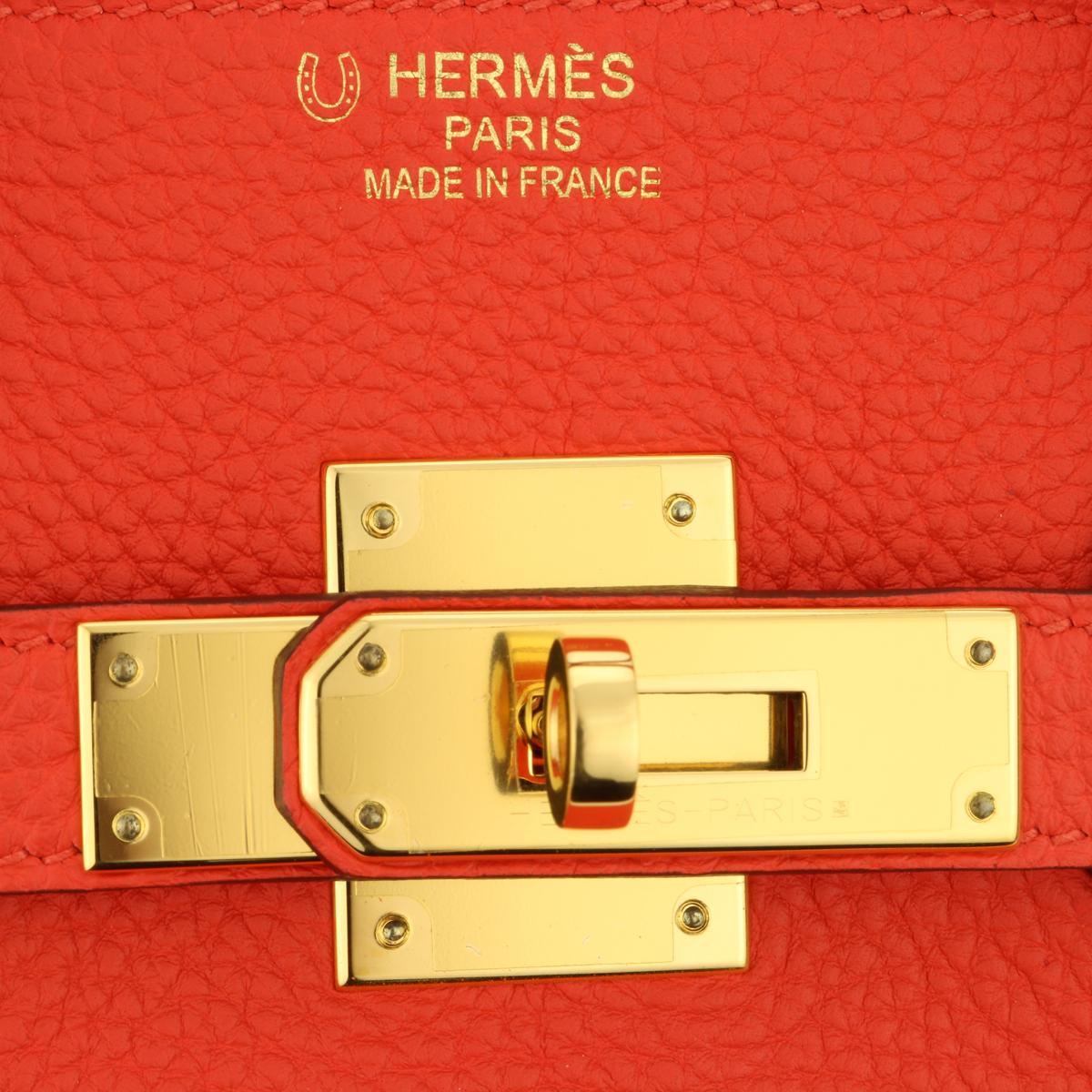 Hermès Birkin Bag 35cm Special Order HSS Bag Capucine Togo Leather w/GHW 2015 6