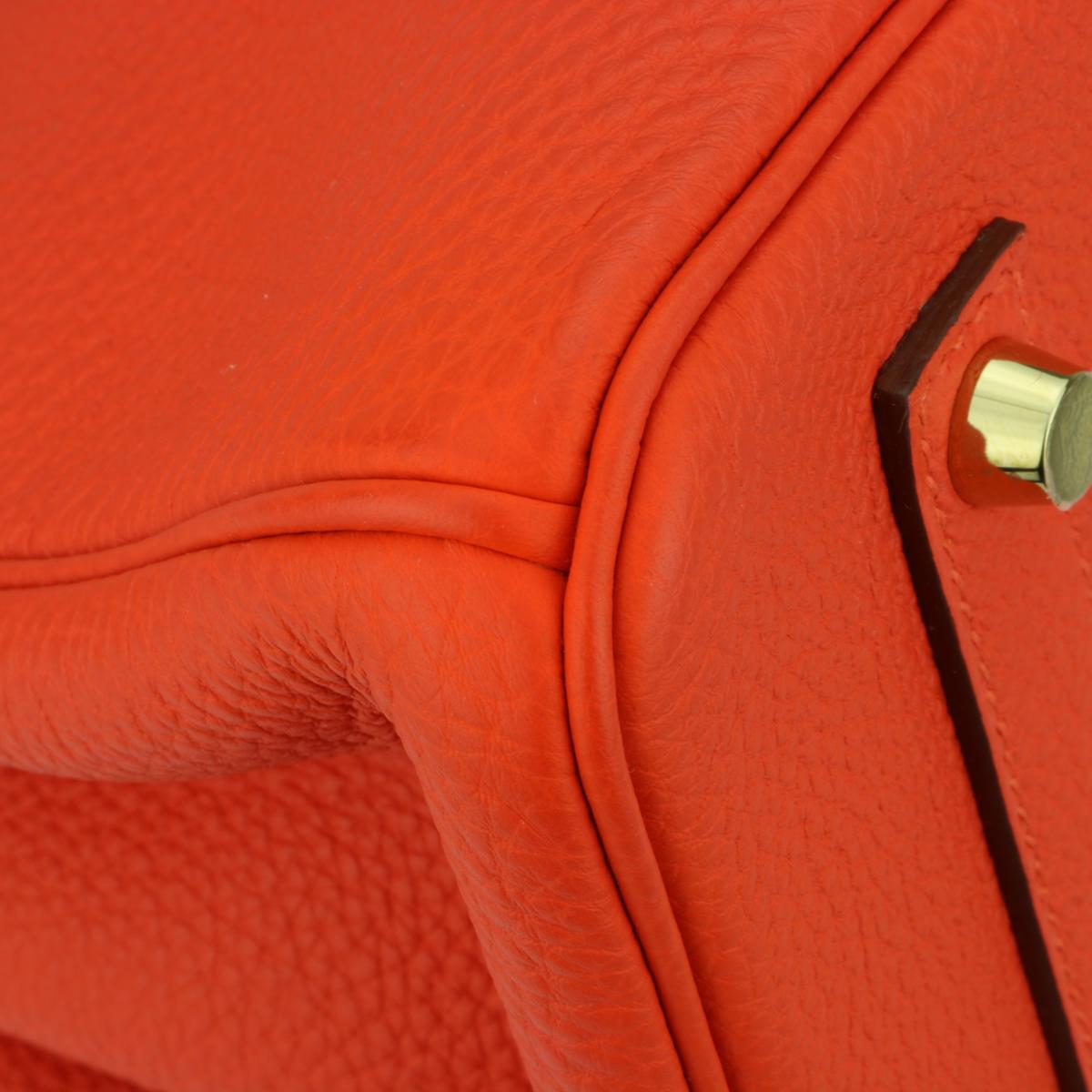Hermès Birkin Bag 35cm Special Order HSS Bag Capucine Togo Leather w/GHW 2015 3