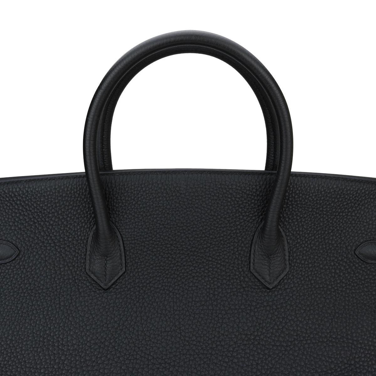 Hermès Birkin Bag 40cm Black Togo Leather with Gold Hardware Stamp N 2010 6