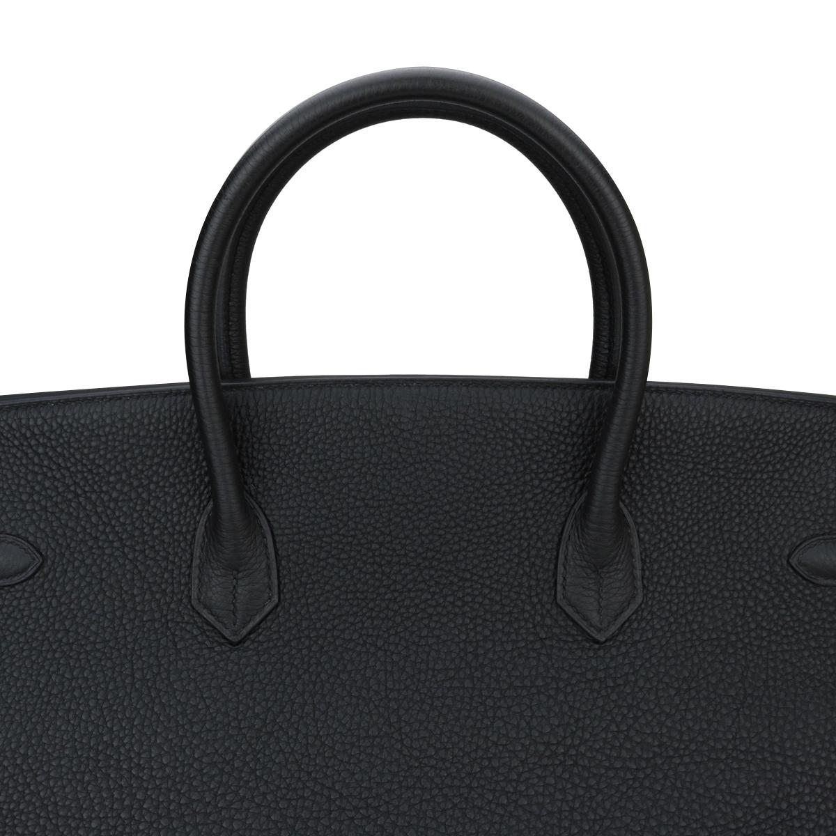 Hermès Birkin Bag 40cm Black Togo Leather with Gold Hardware Stamp N 2010 9