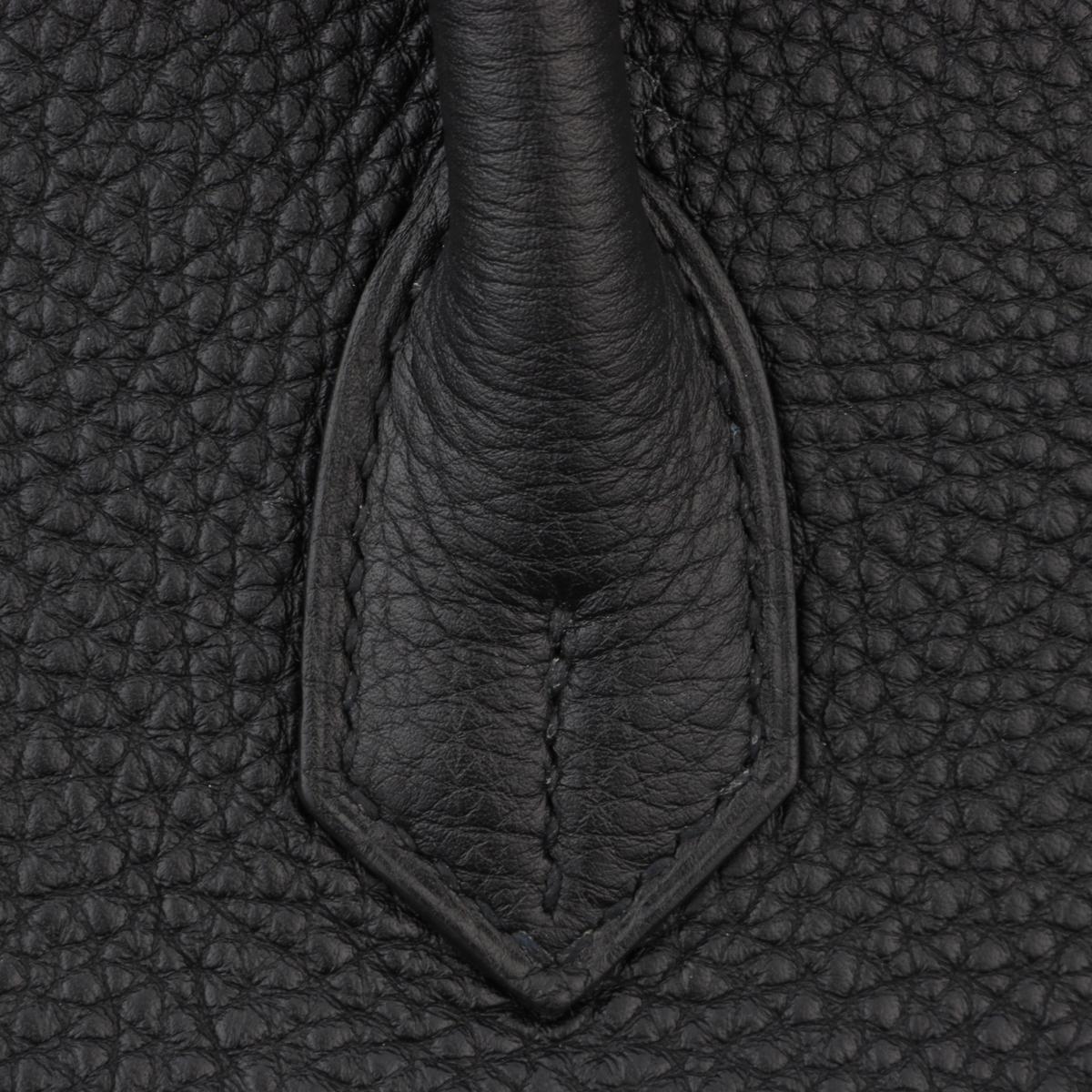 Hermès Birkin Bag 40cm Black Togo Leather with Gold Hardware Stamp N 2010 10