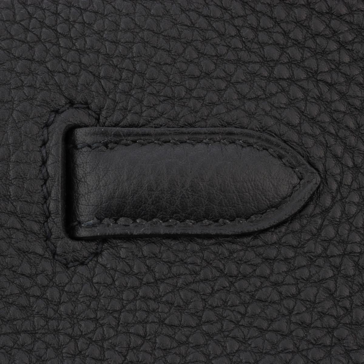 Hermès Birkin Bag 40cm Black Togo Leather with Gold Hardware Stamp N 2010 8