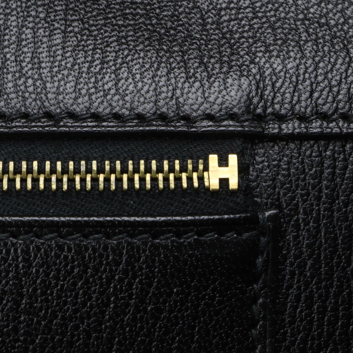 Hermès Birkin Bag 40cm Black Togo Leather with Gold Hardware Stamp N 2010 13