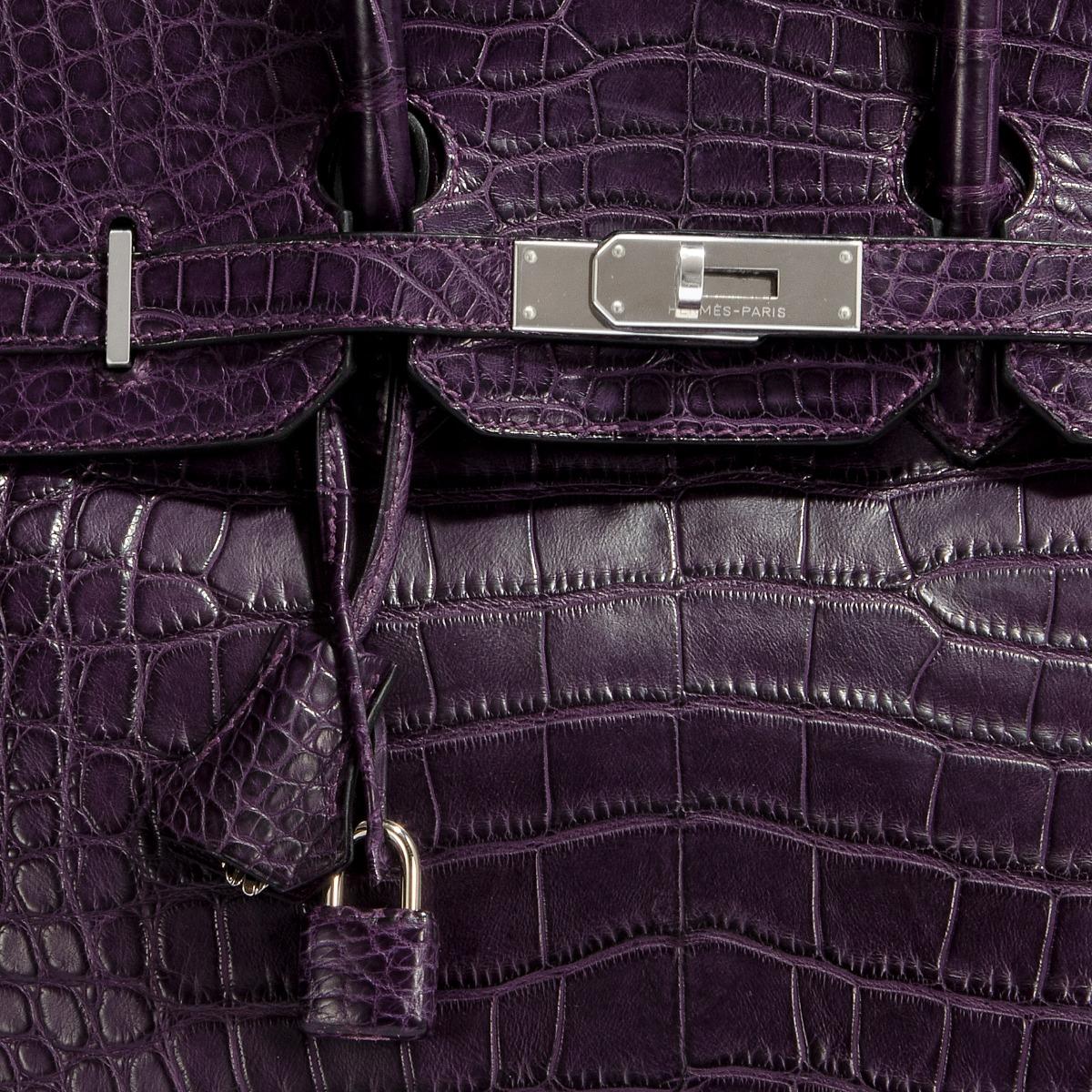 Hermès Birkin Bag Porosus 35 For Sale 2