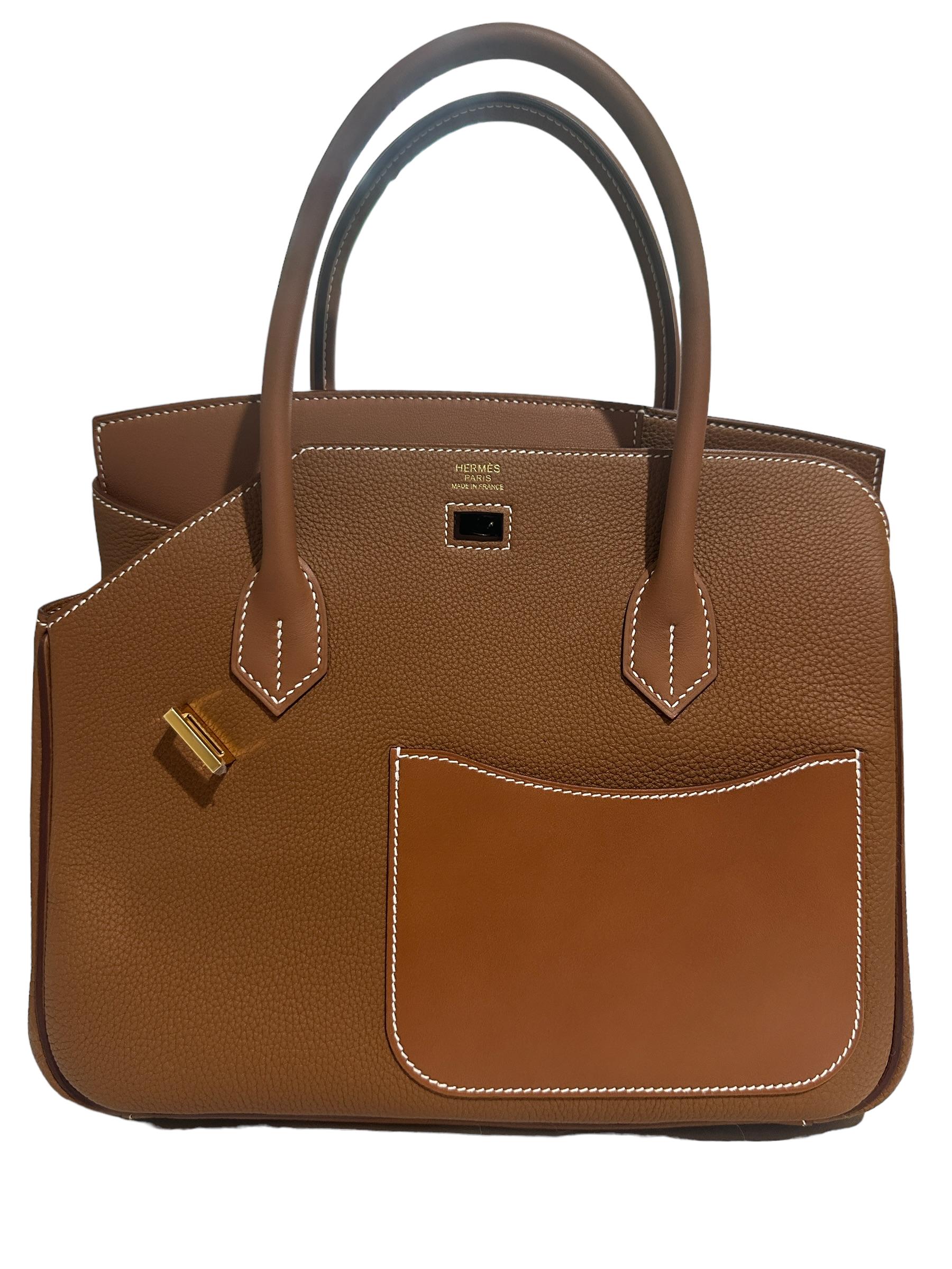 Hermes Birkin Bag Sellier en Desordre Gold with Gold Hardware 2023 Very Limited  1