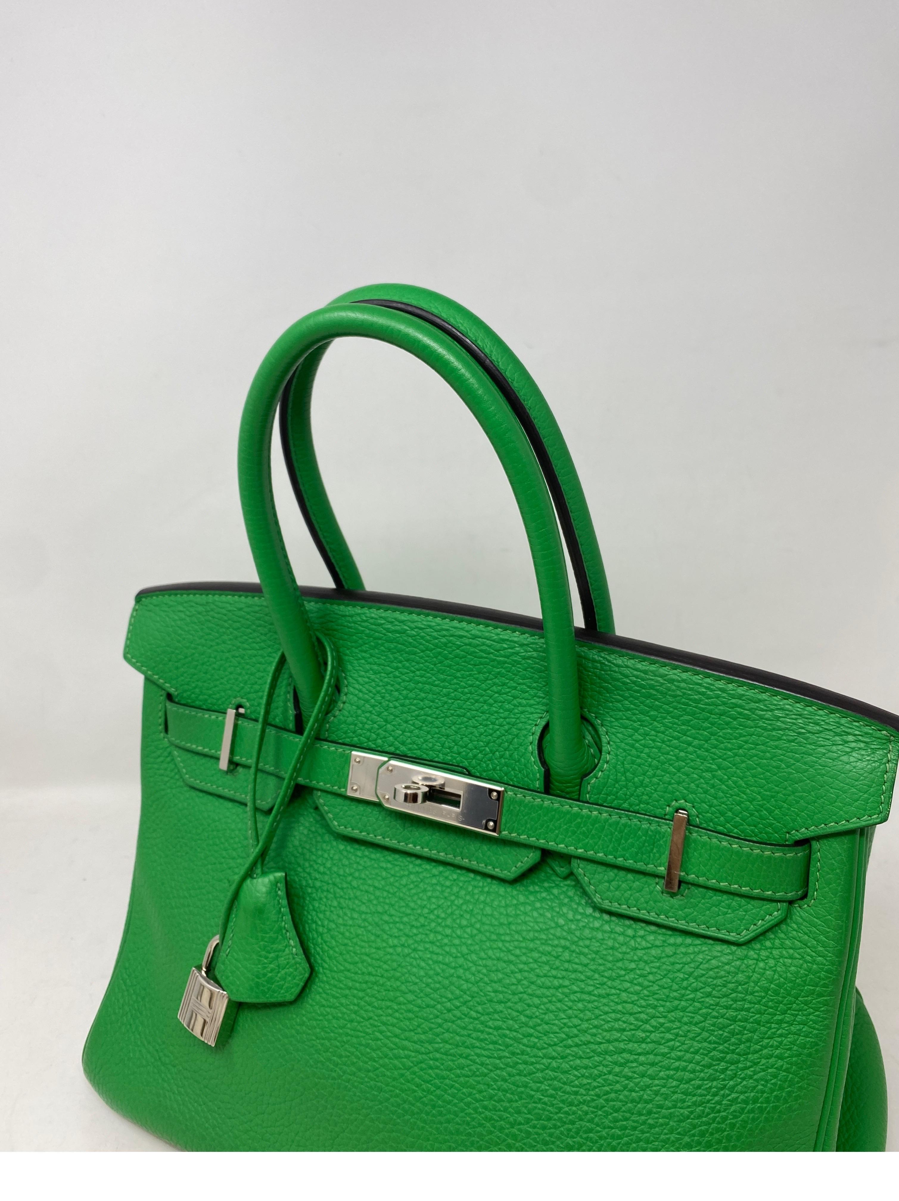 Hermes Birkin Bamboo 30 Bag 12