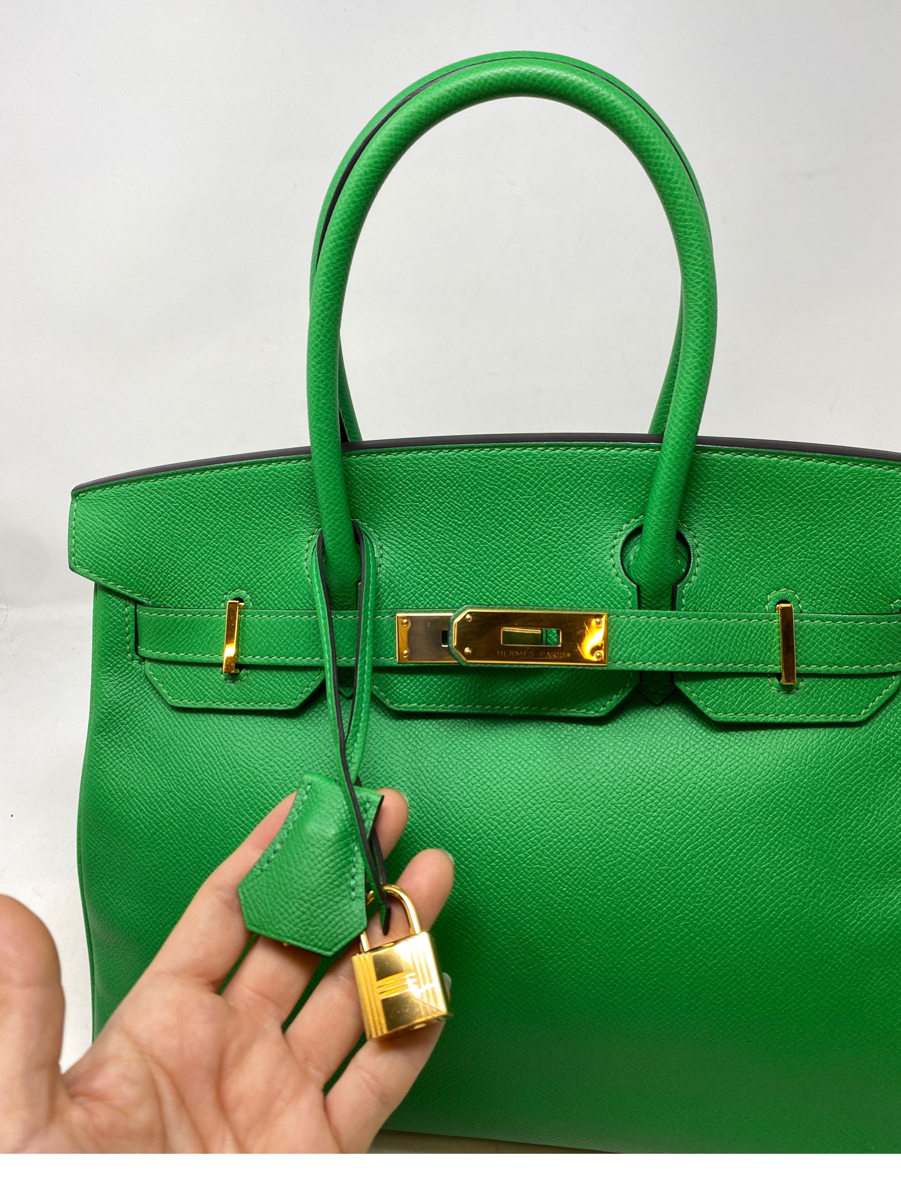 Hermes Birkin Bamboo 30 12