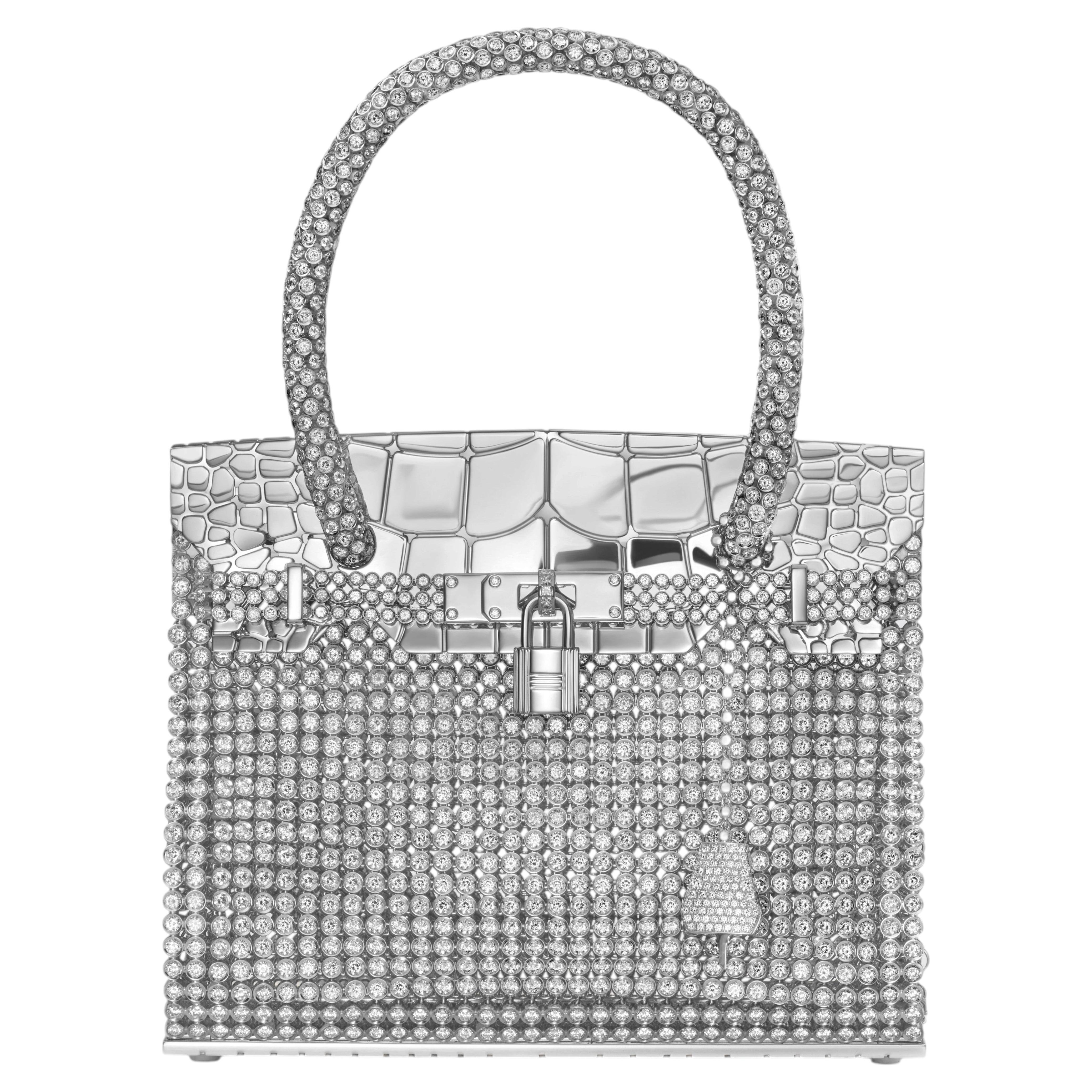 Bolso Birkin de Hermès con herrajes de diamantes «Bijou»: una pieza de coleccionista extremadamente rara