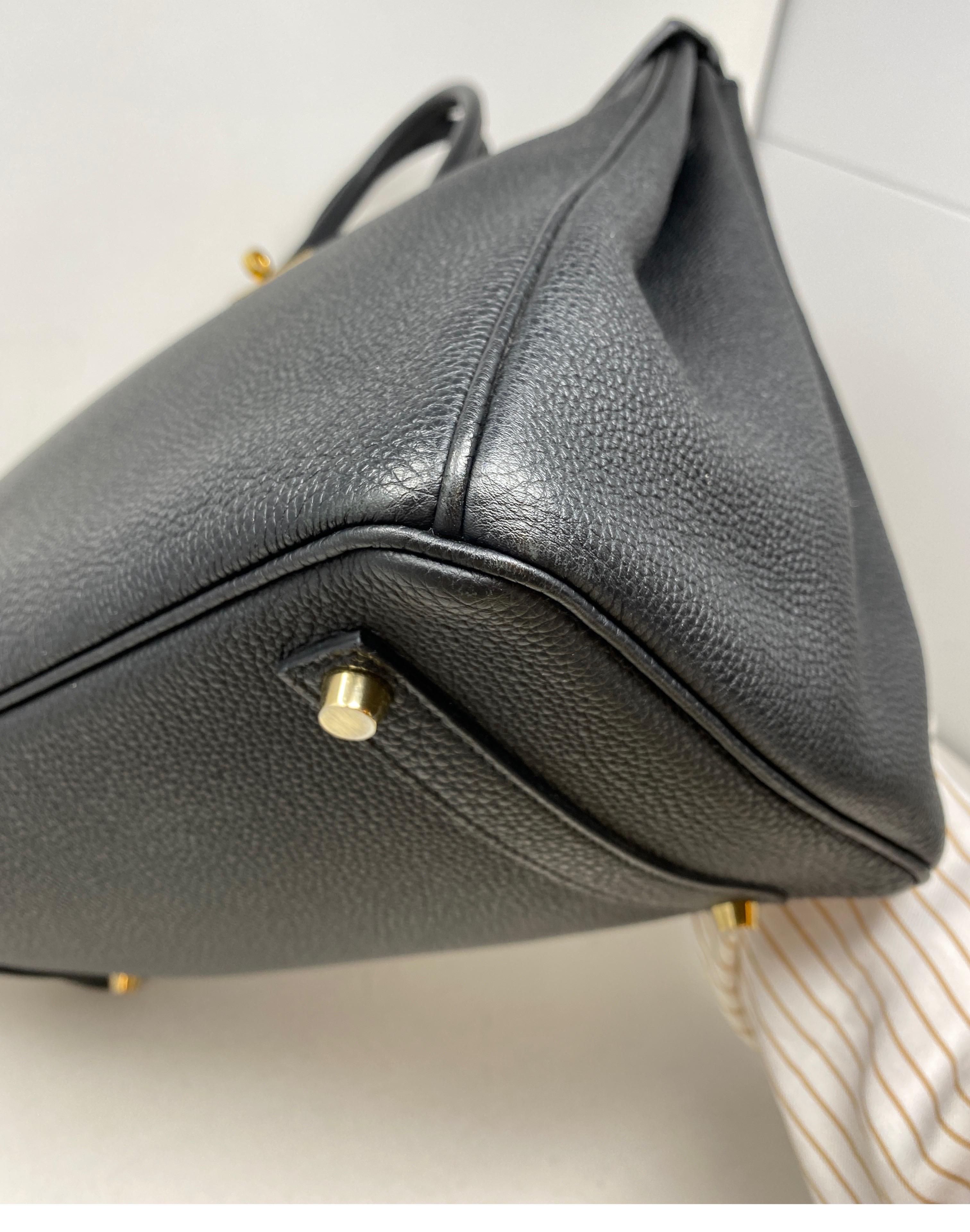 Women's or Men's Hermes Birkin Black 35 Bag