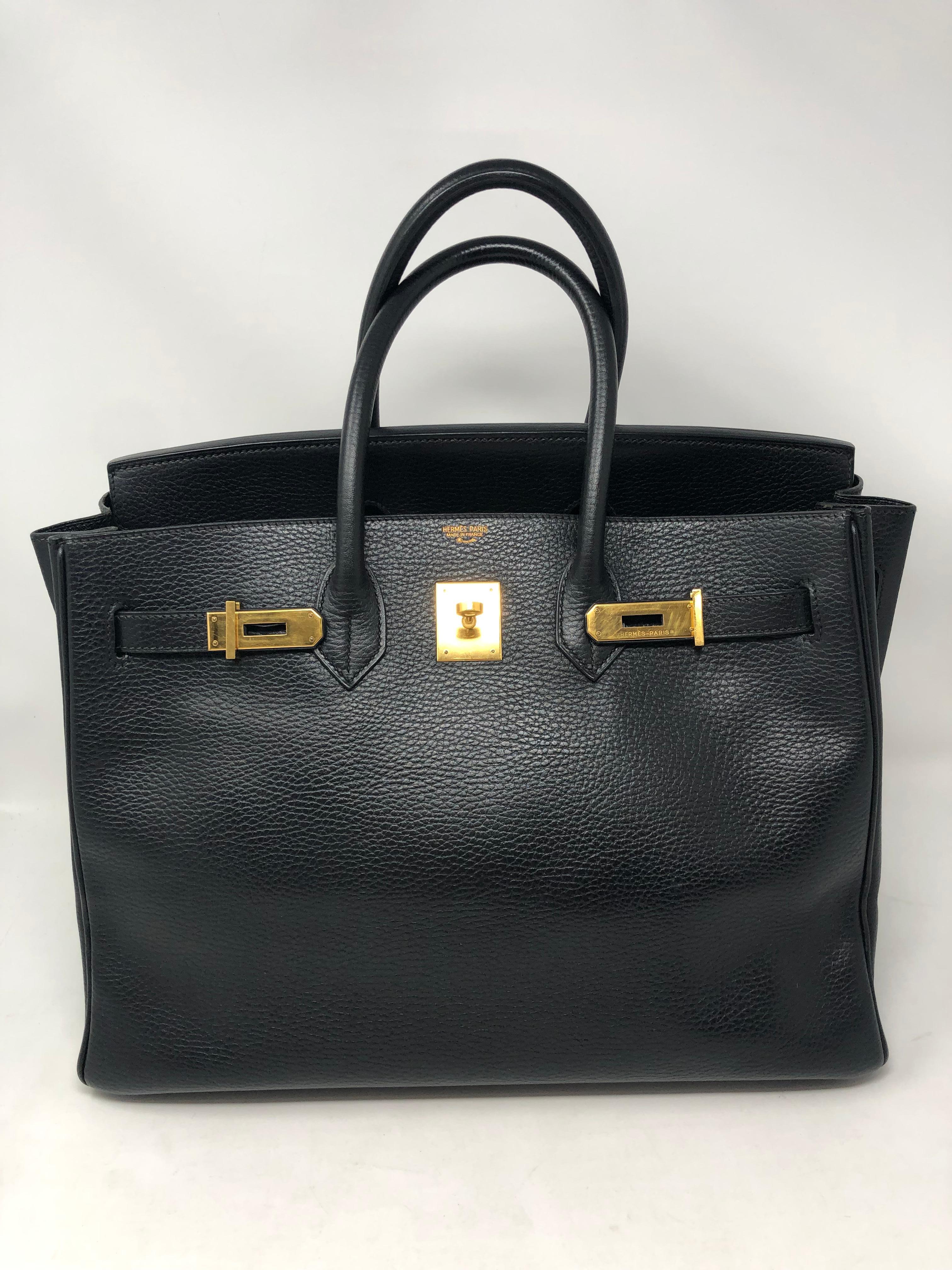 Hermes Birkin Black 35  6