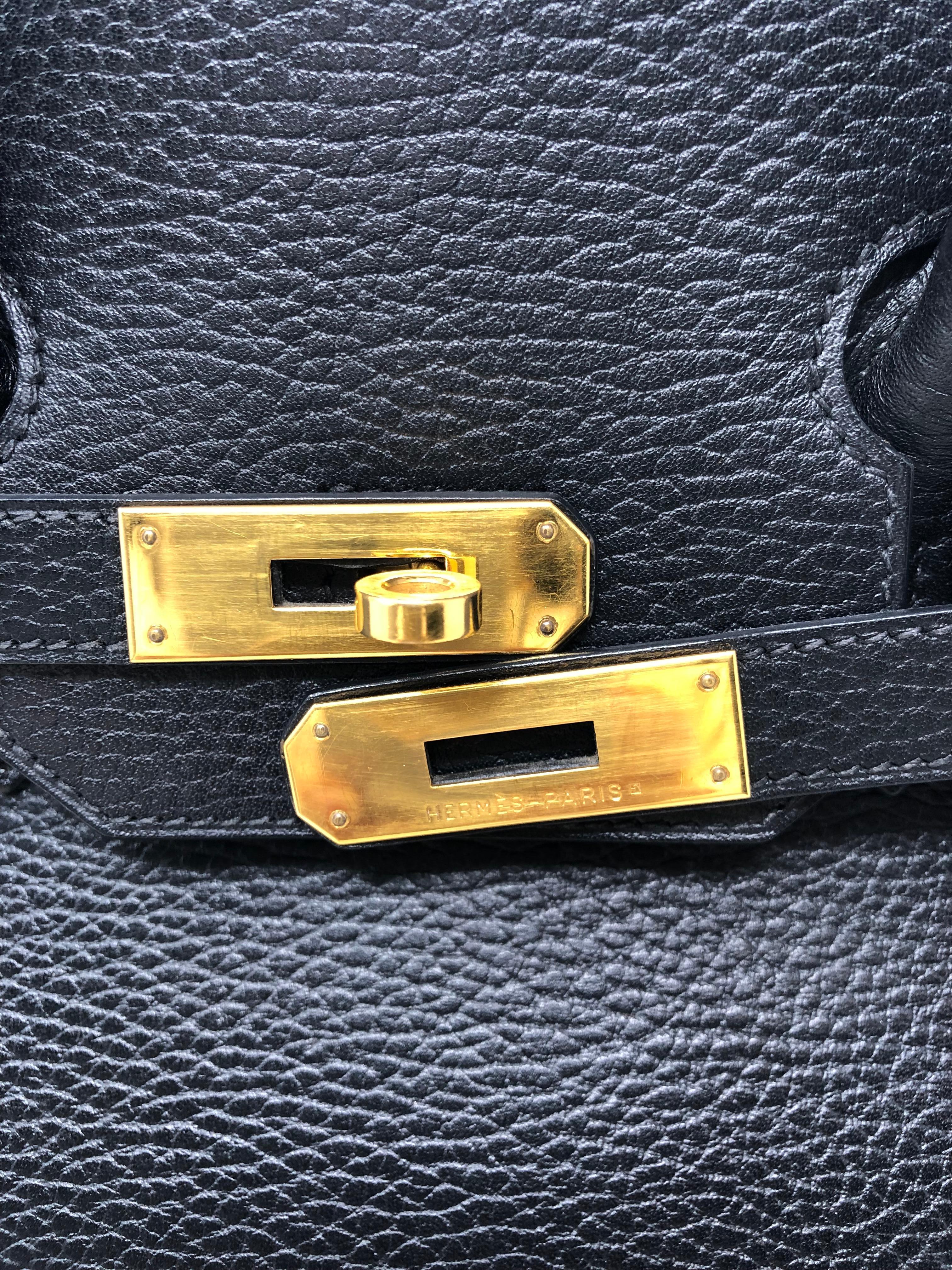 Women's or Men's Hermes Birkin Black 35