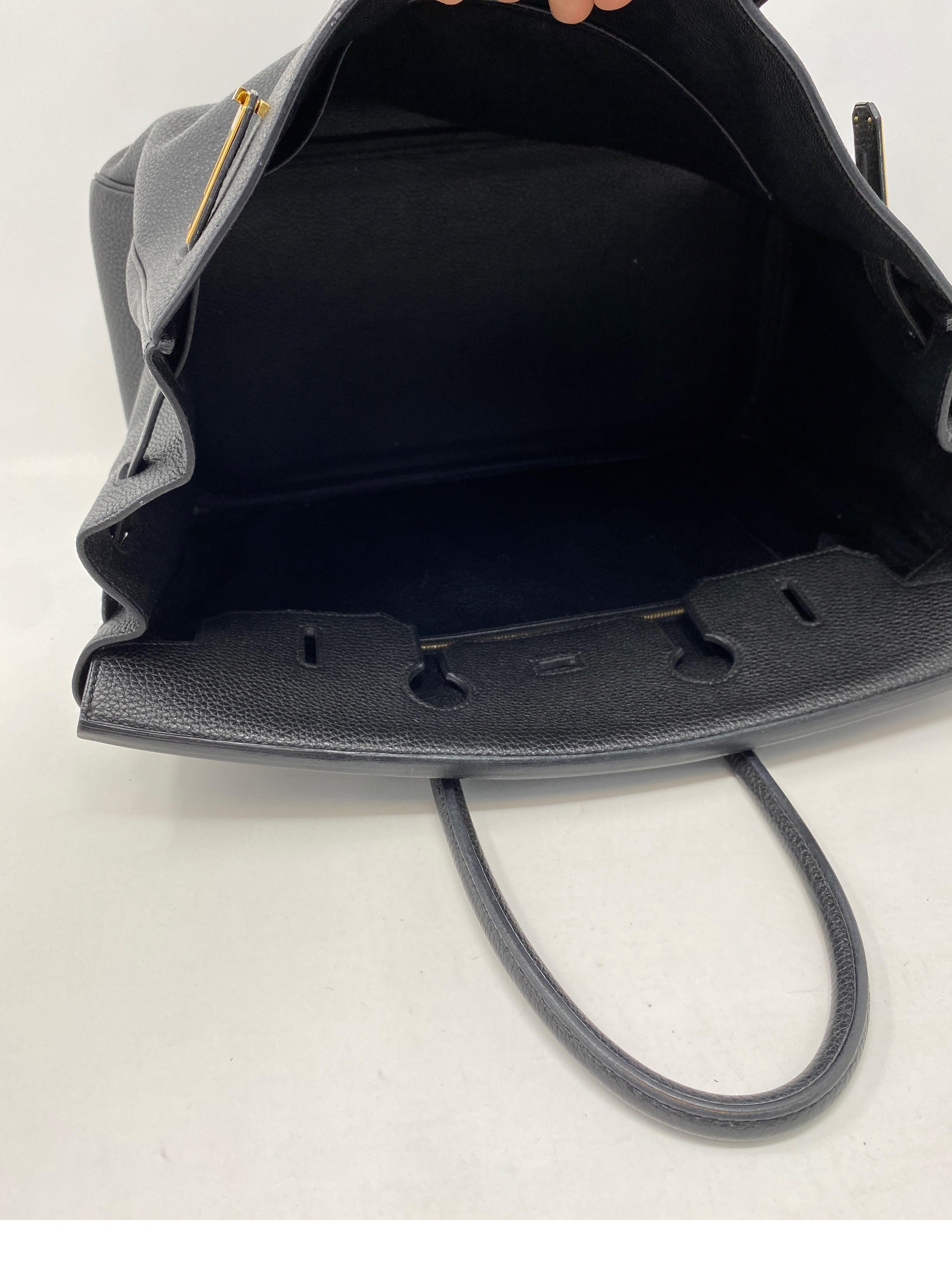Hermes Birkin Black 35 Gold Hardware Bag 11