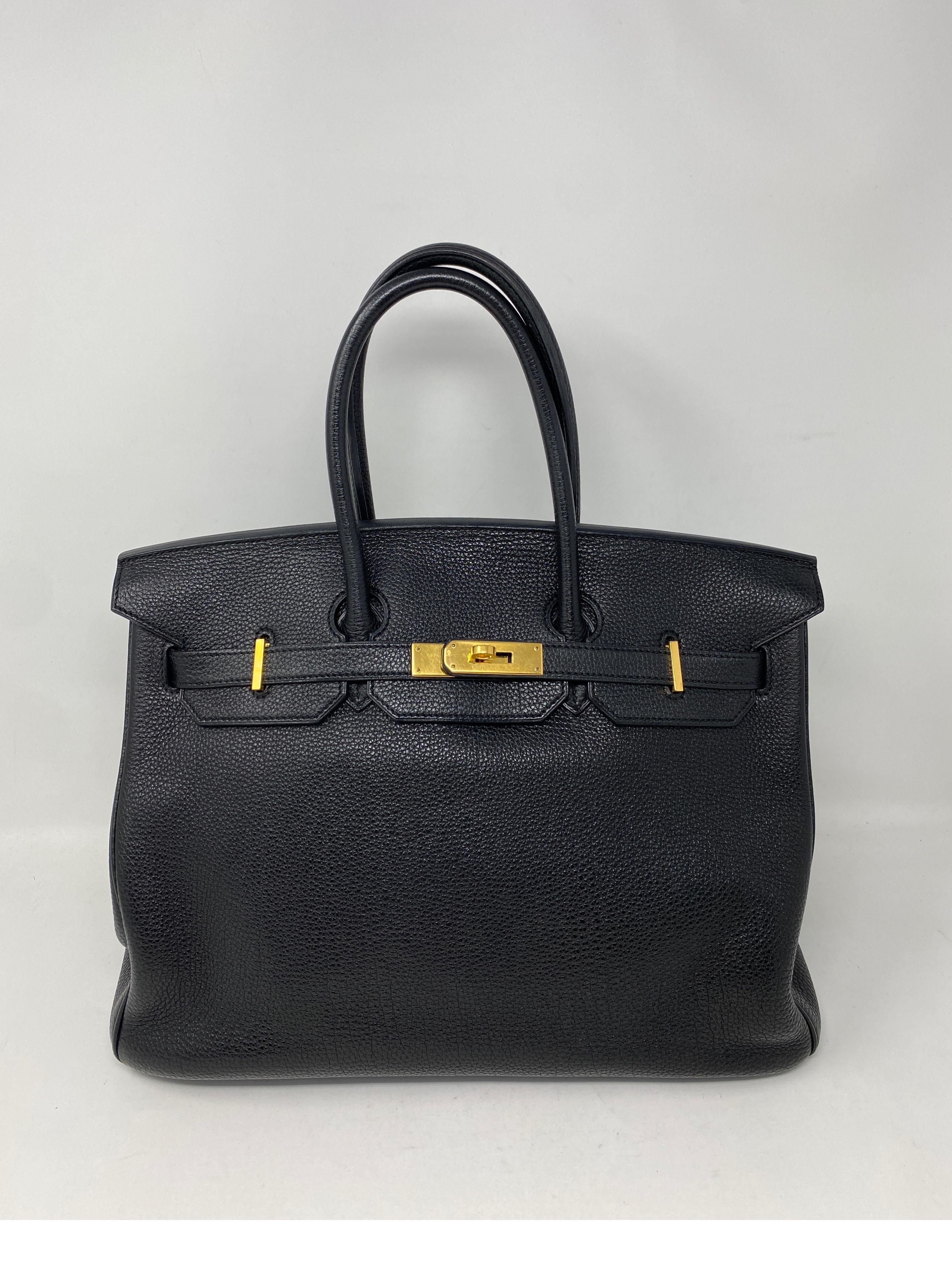 black birkin 35 gold hardware