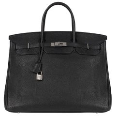 Hermès Birkin Black 40cm Togo