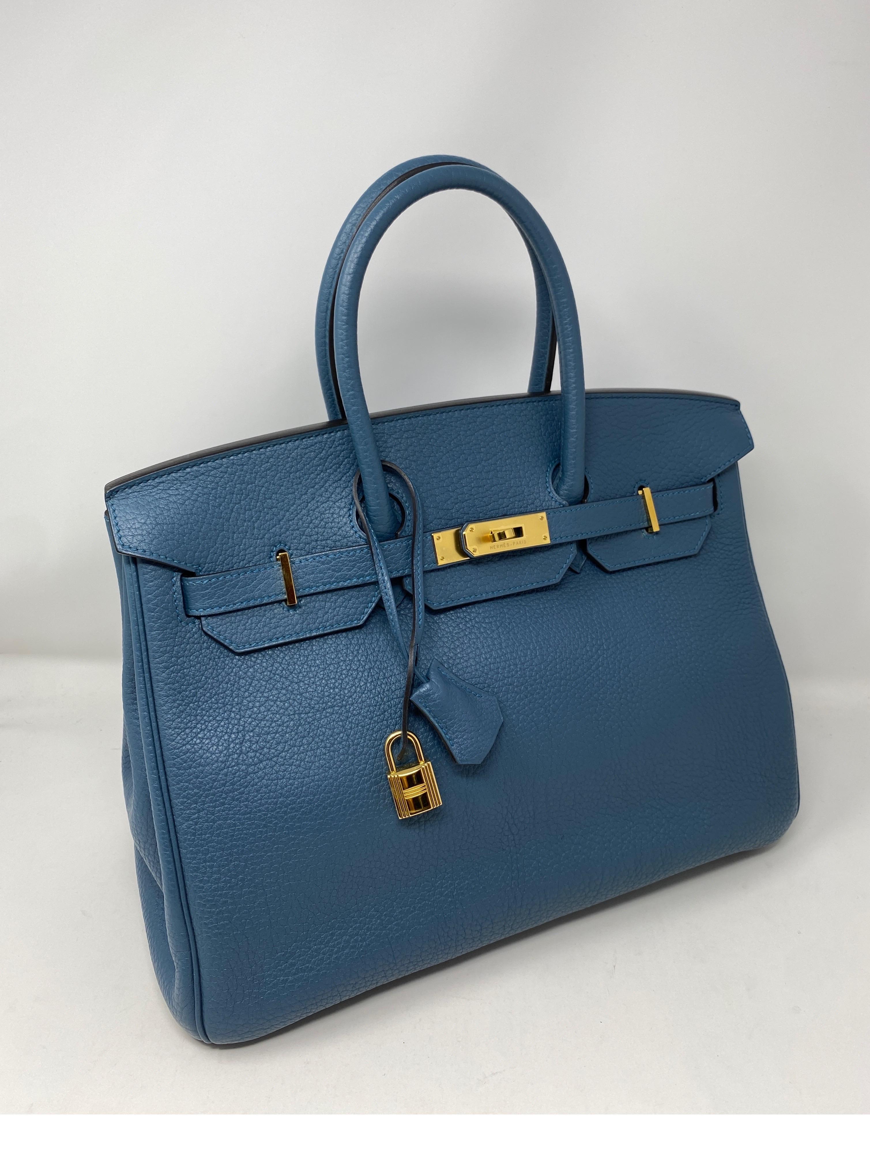 hermes blue bag