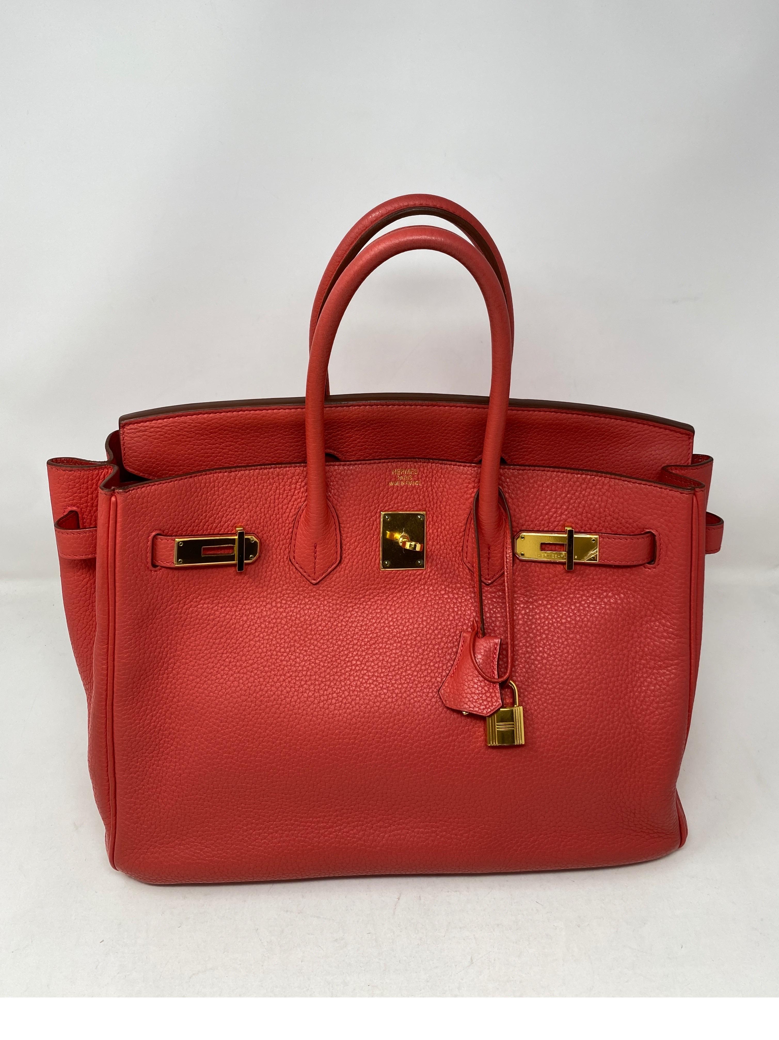 Hermes Birkin Bouganvillea 35 Bag  7