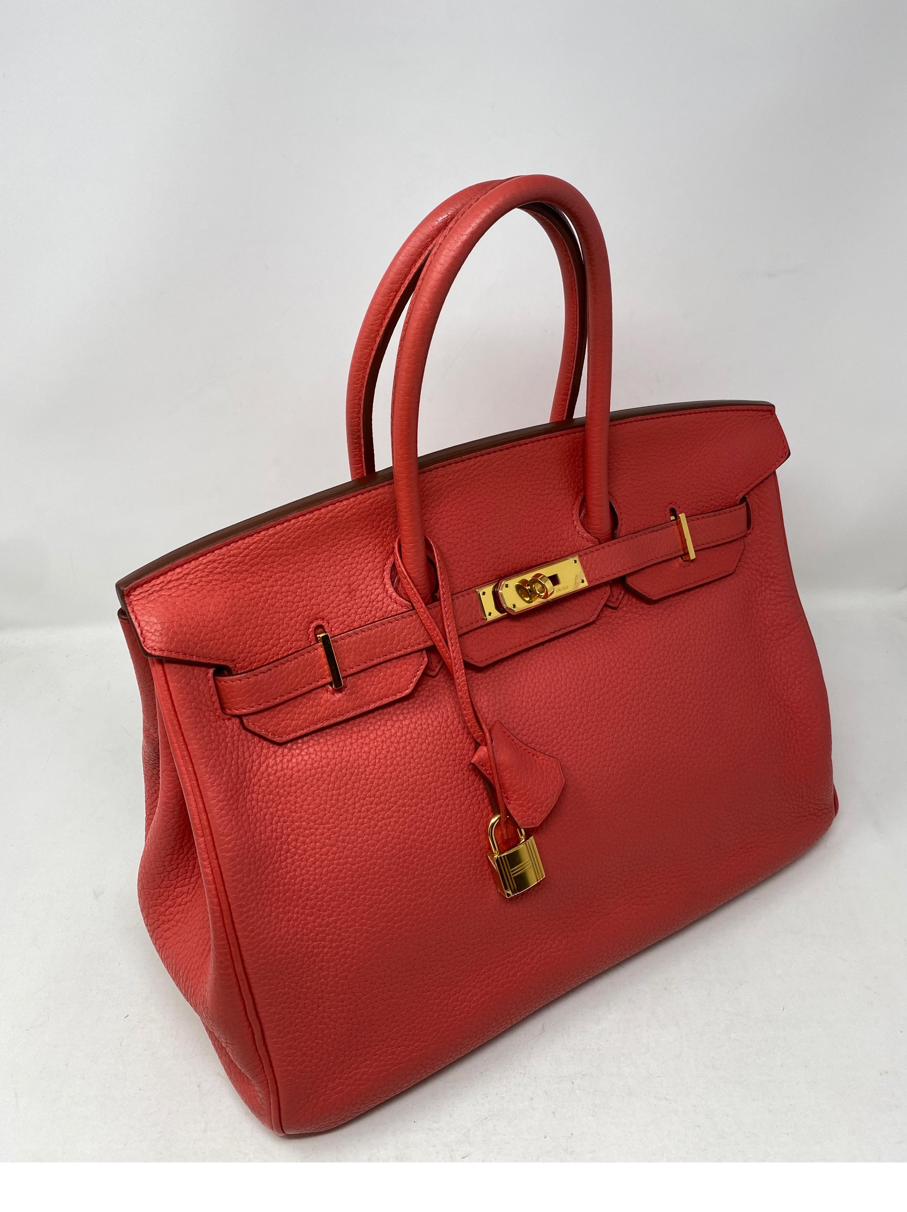 Hermes Birkin Bouganvillea 35 Bag  10