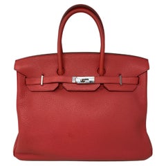 Hermes Birkin Bouganvillea Pink 35 Bag 