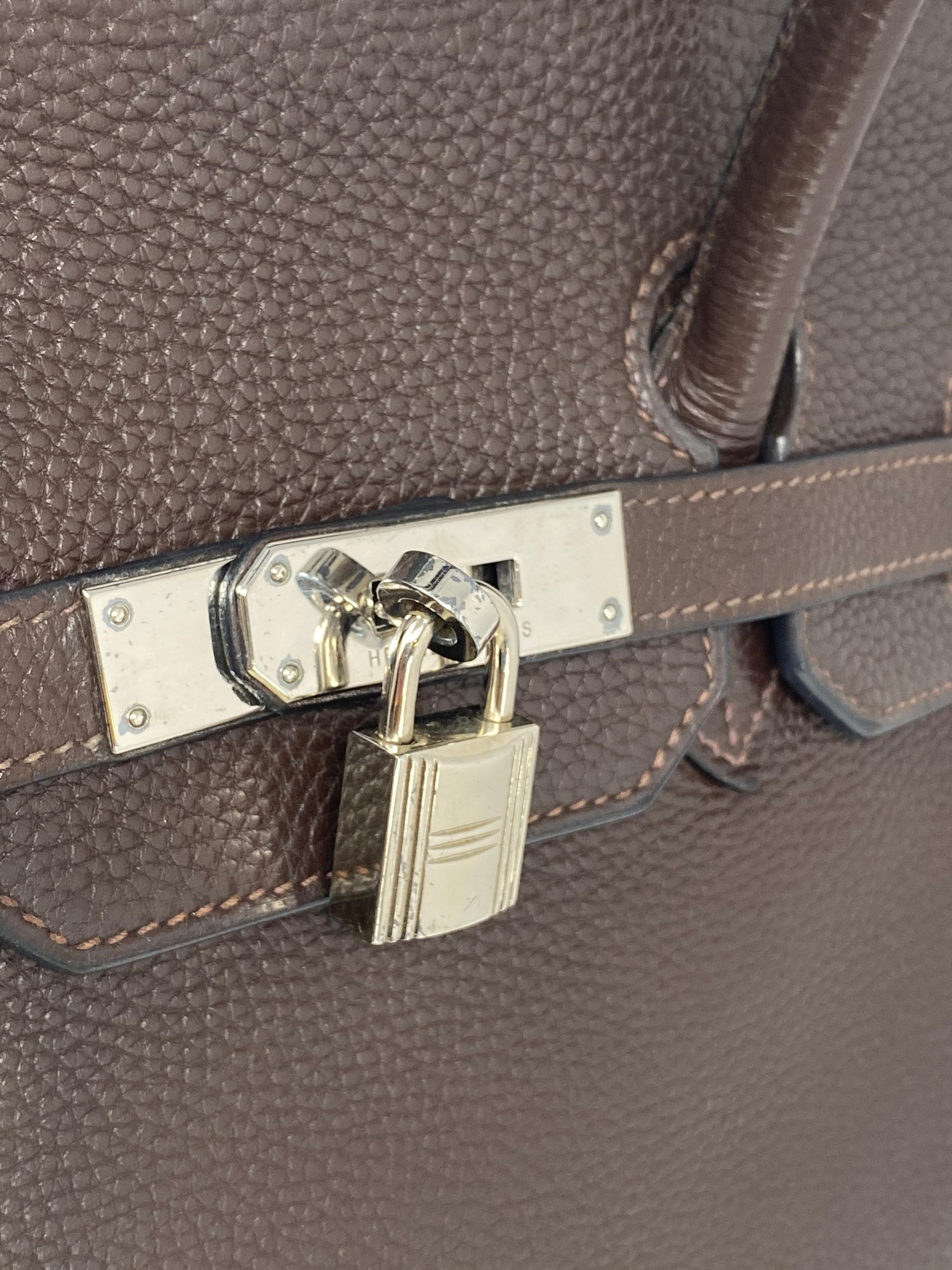 Hermes Birkin Brown Togo 35 6
