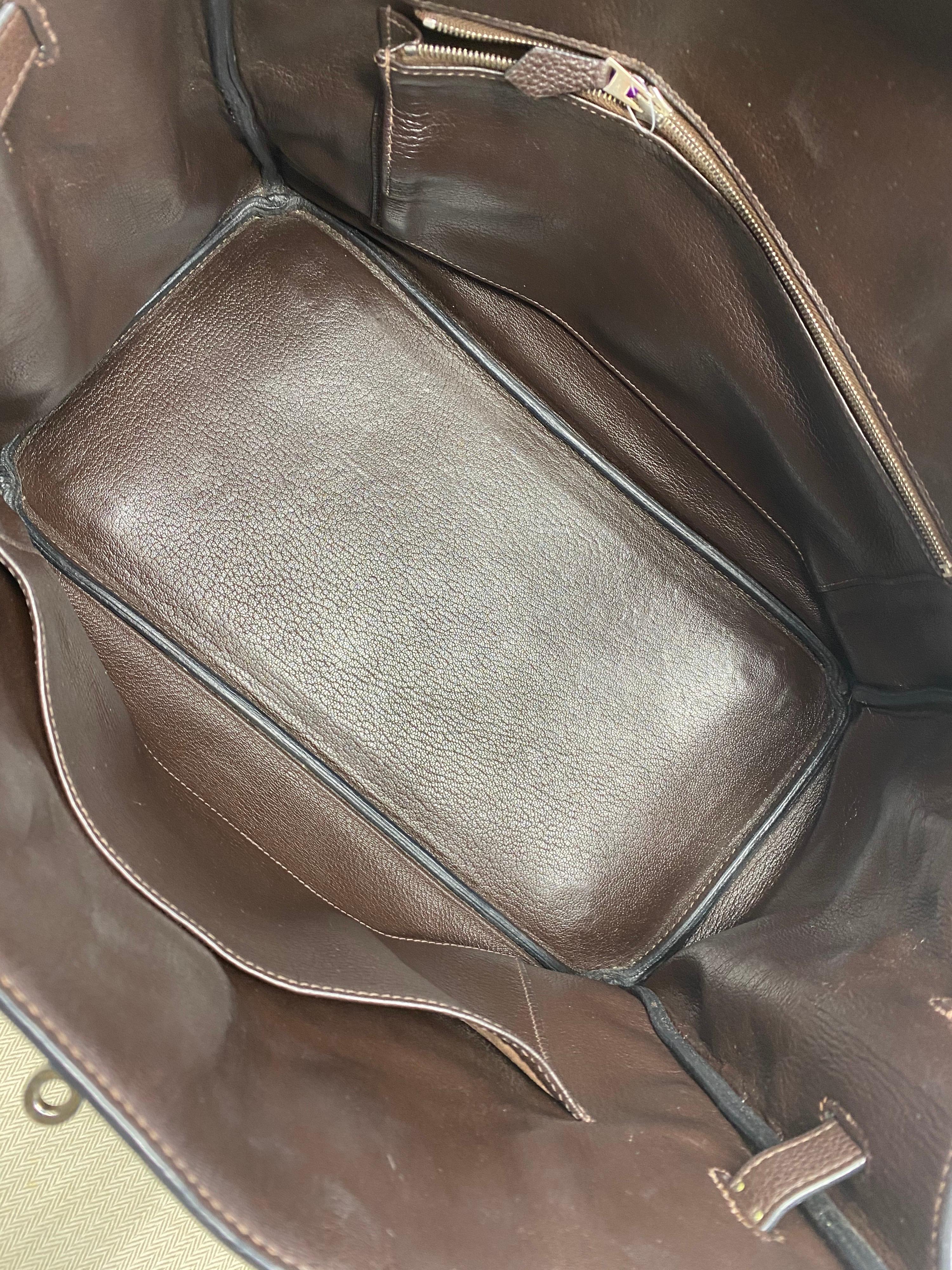 Hermes Birkin Brown Togo 35 7