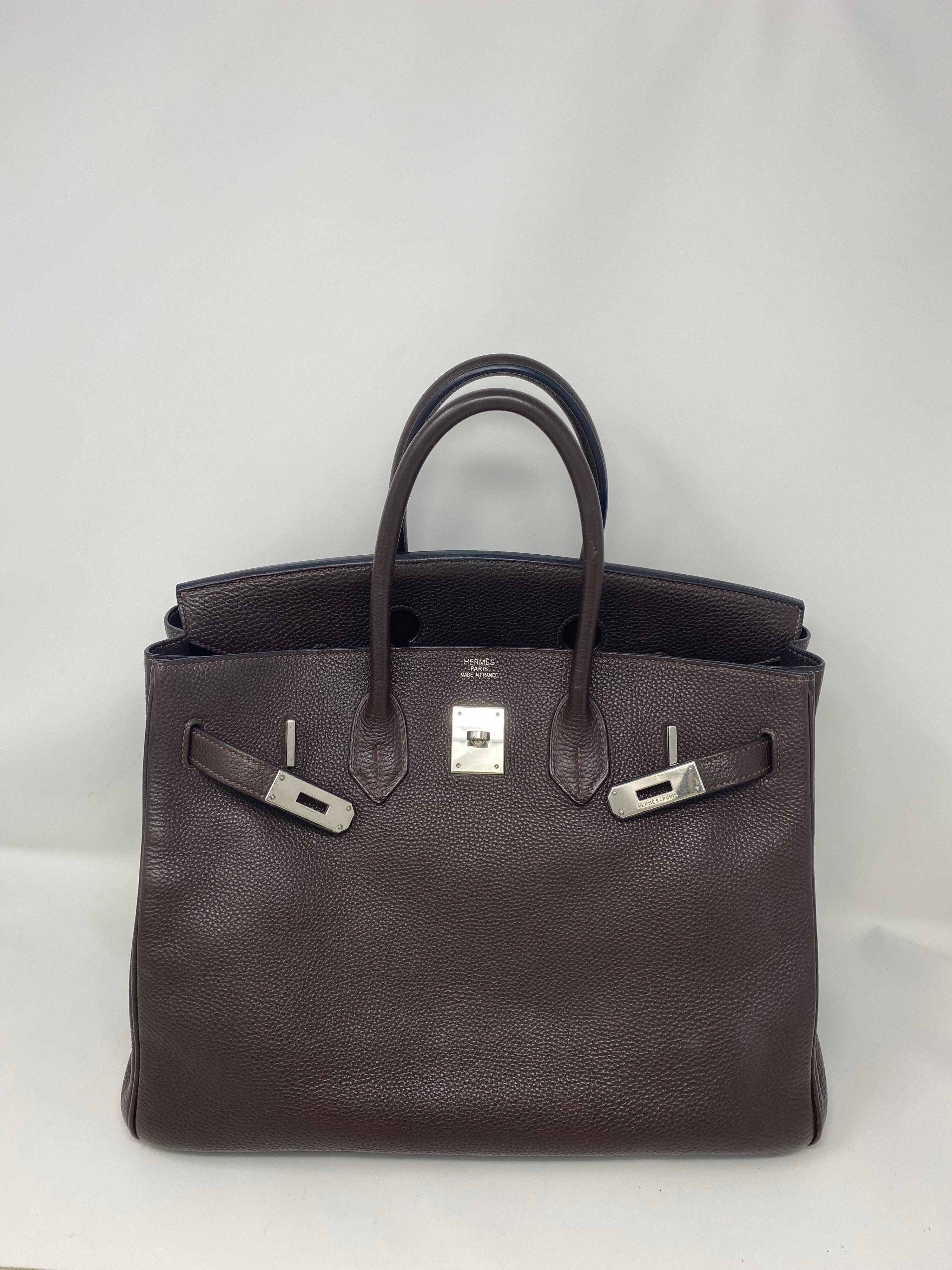 Hermes Birkin Brown Togo 35 10
