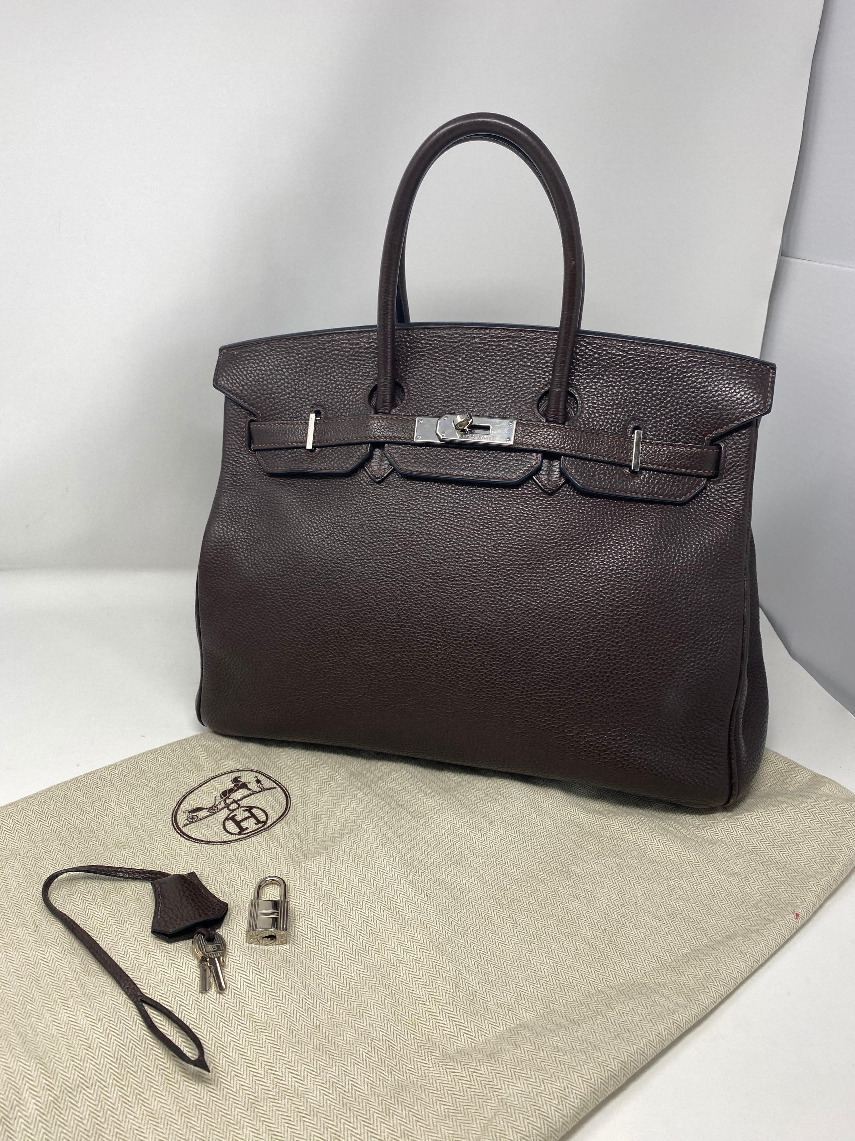 Hermes Birkin Brown Togo 35 11
