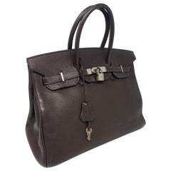 Hermes Birkin Brown Togo 35