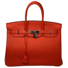 Hermes Birkin Capucine 35 Bag