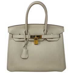 Hermes Birkin Craie 30 Bag