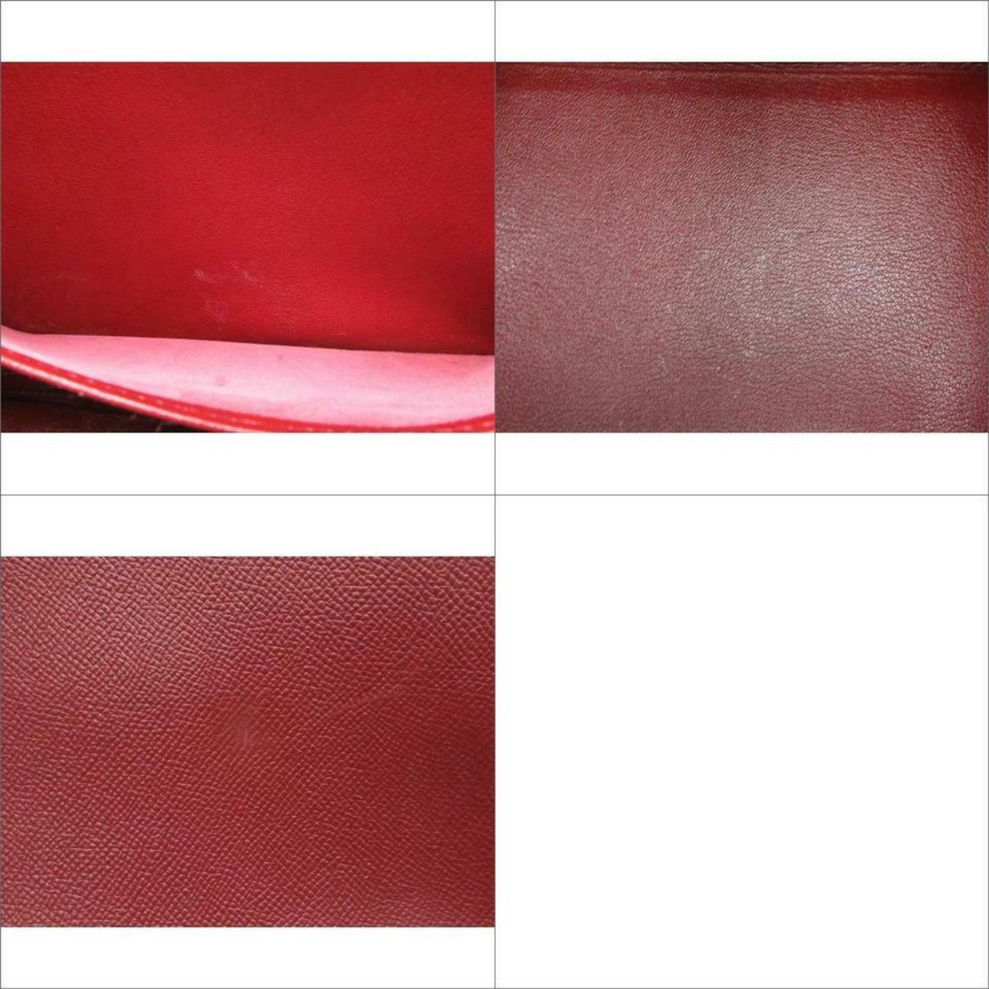 Women's Hermès Birkin Dark Rouge Courchevel Rouge 35 870369 Red Leather Satchel For Sale