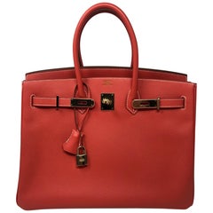 Hermès Birkin Epsom Leather Candy Rose Jaipur 35