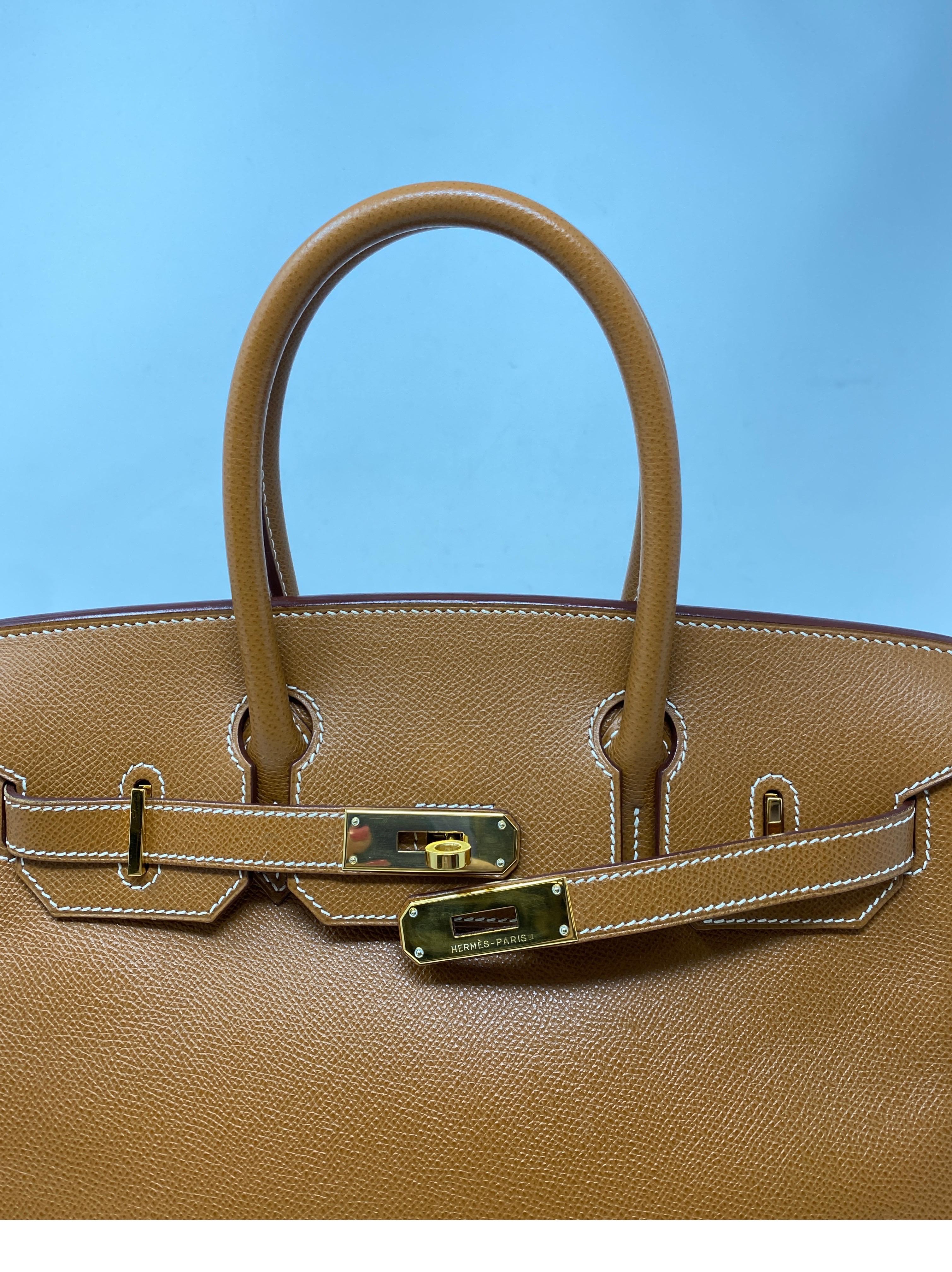 Hermes Birkin Gold 30 Bag 3