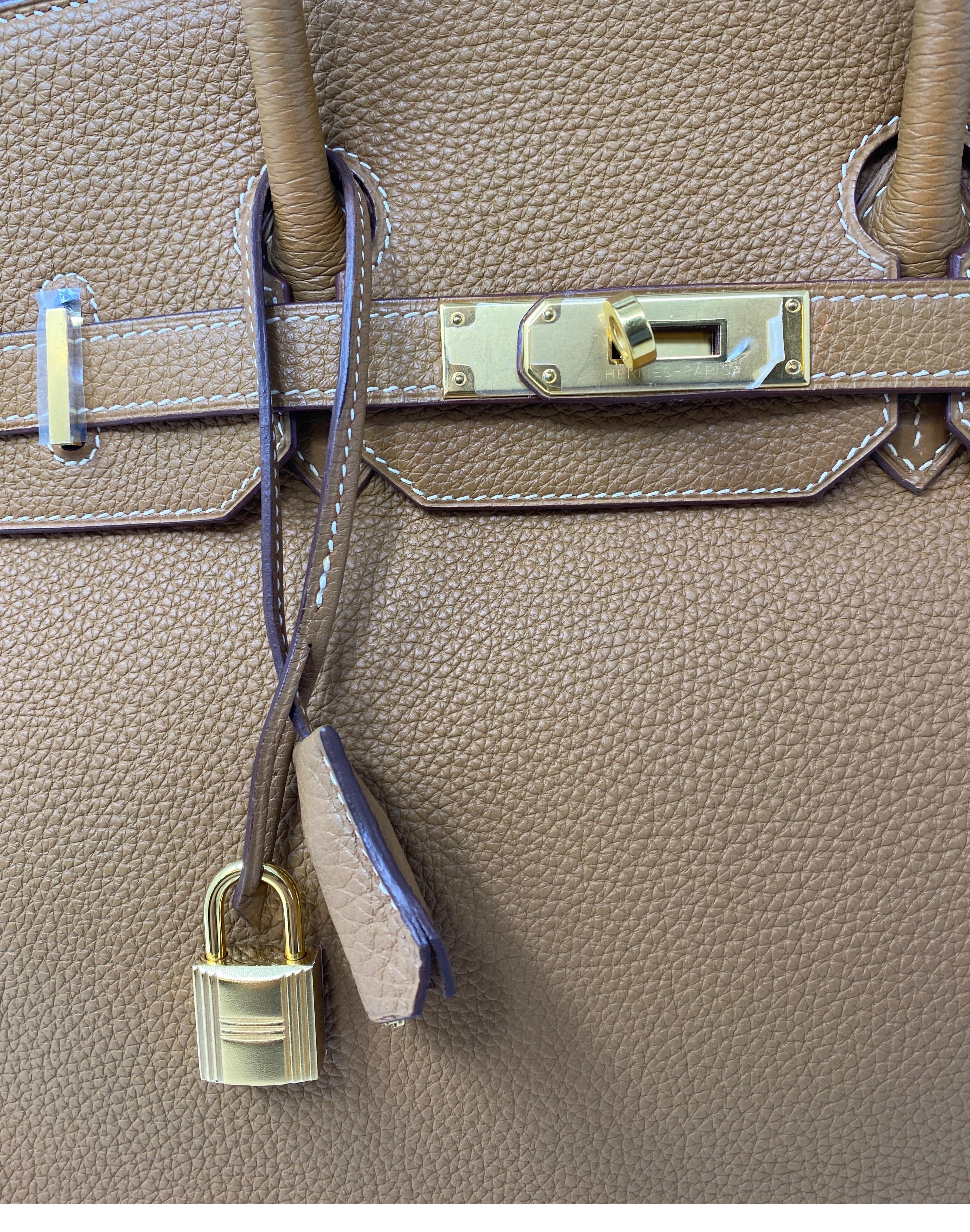 Hermès Birkin Gold 35 Bag GHW 4