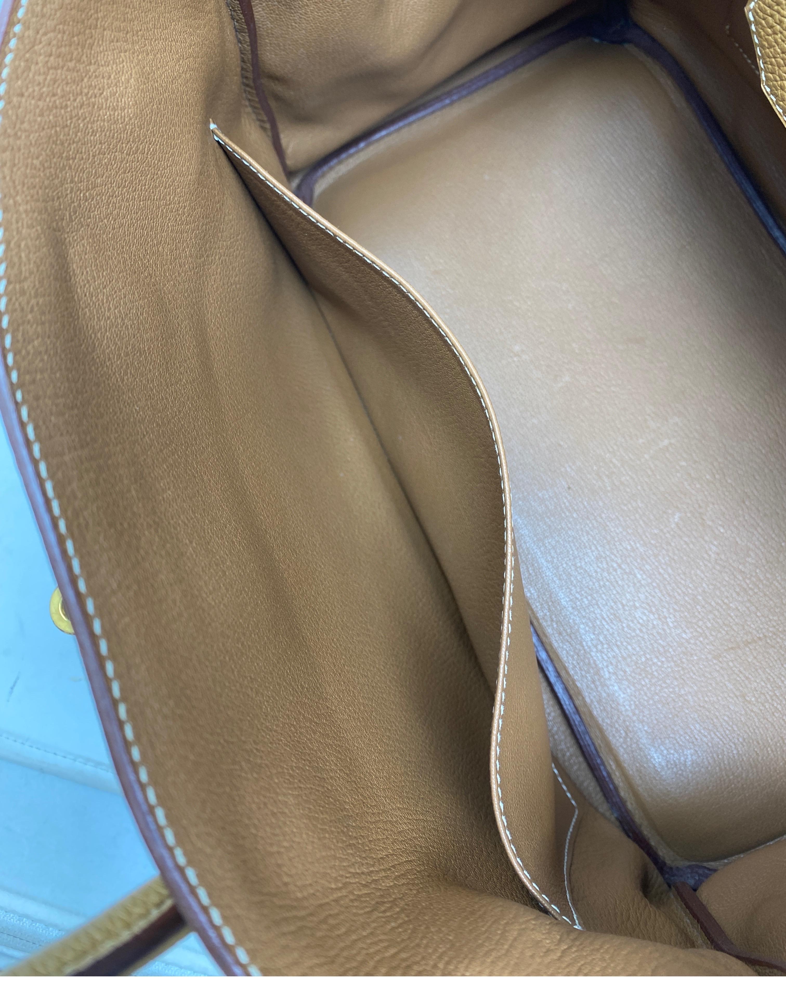 Hermès Birkin Gold 35 Bag GHW 9