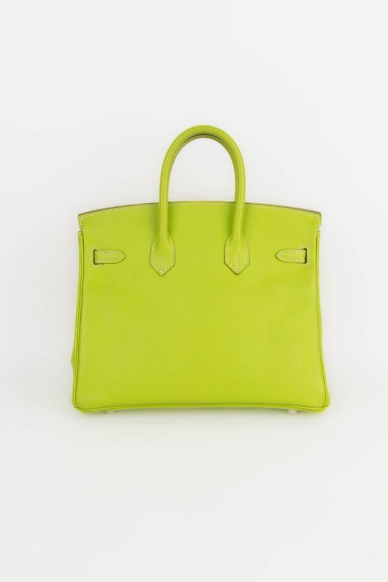 Hermès Birkin Green Calfskin Bag, 2011 For Sale 1