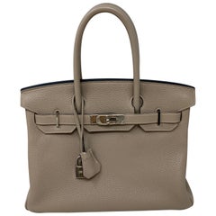 Hermes Birkin Gris 30 Bag