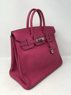 Hermes Birkin HAC 32 Fuschia
