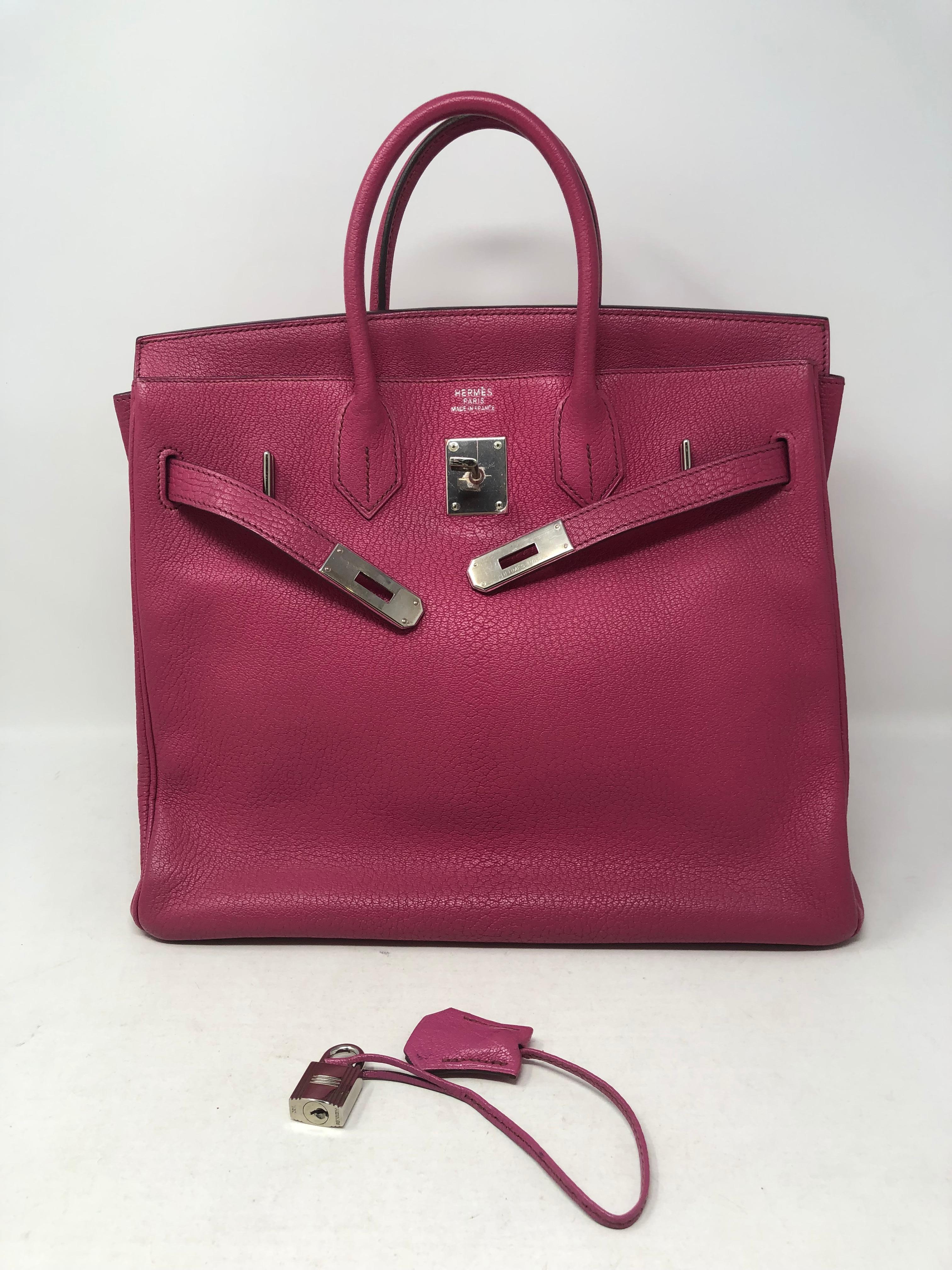Hermes Birkin HAC 32 Fuschia 2