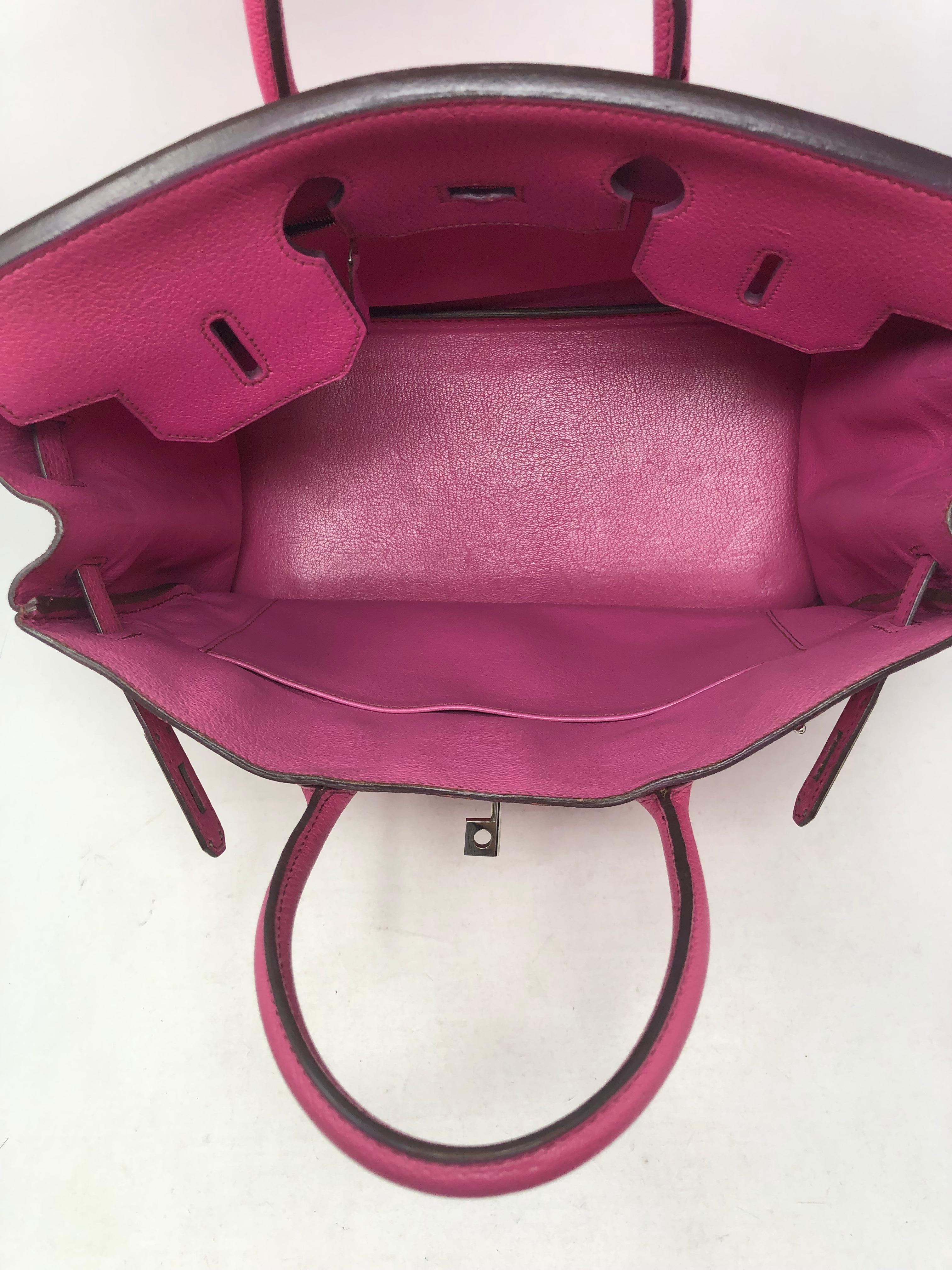 Hermes Birkin HAC 32 Fuschia 3