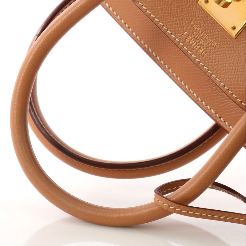 Hermes Birkin HAC Handbag Natural Courchevel with Gold Hardware 32 3