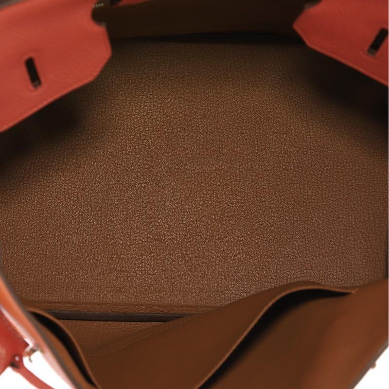 Hermes Birkin Handbag Arlequin Clemence 35 3