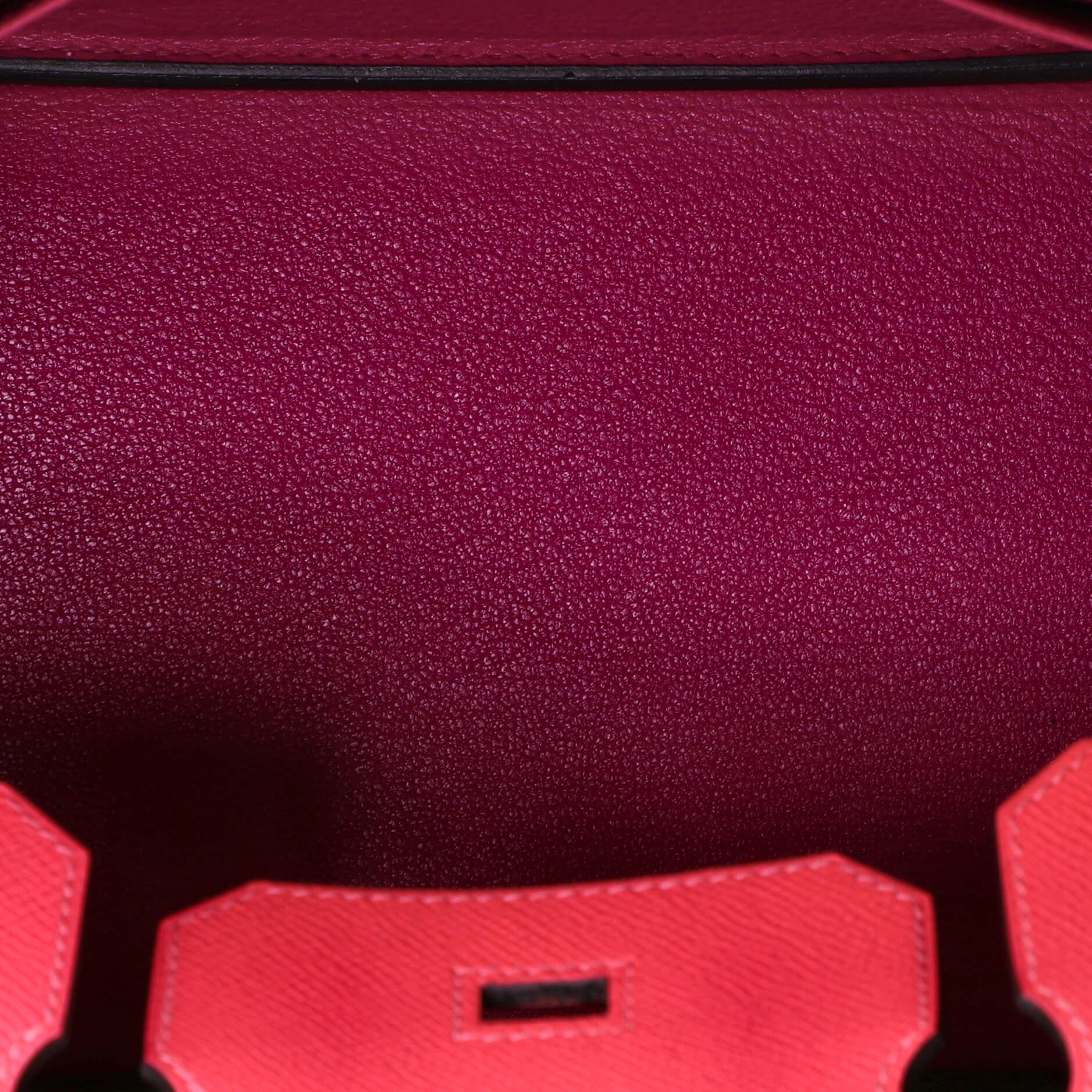 Hermes Birkin Handbag Bicolor Epsom with Gold Hardware 30 1