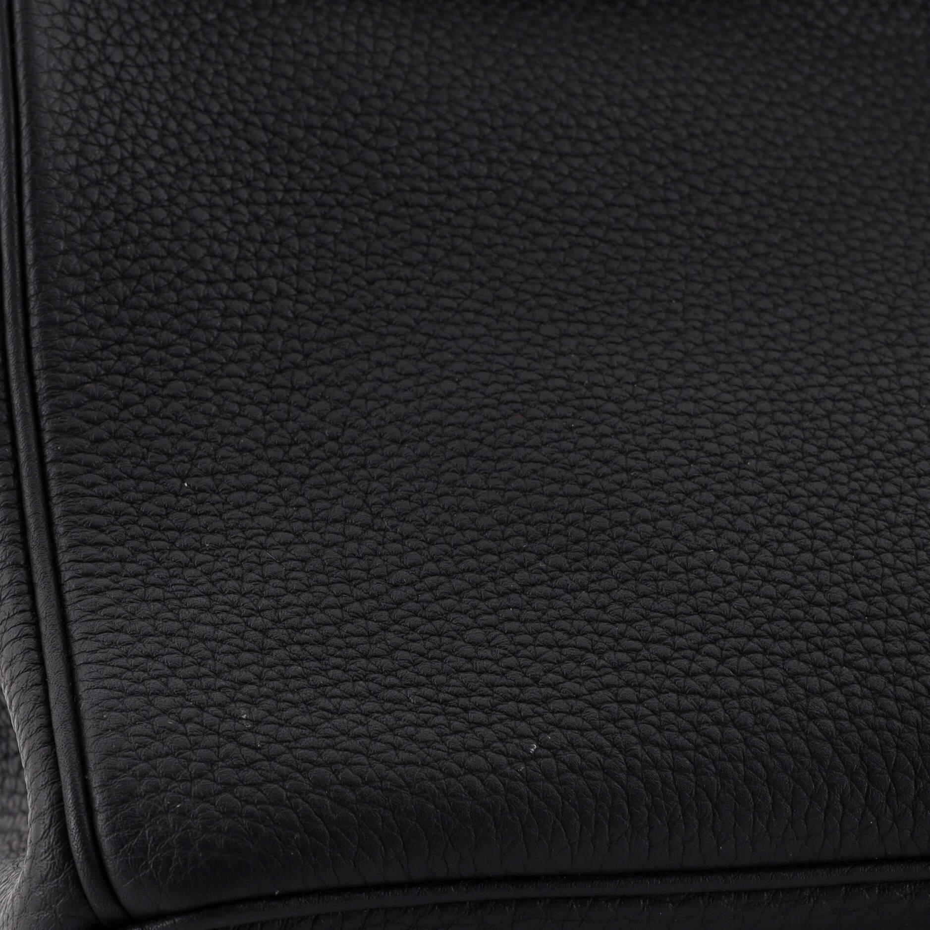 Hermes Birkin Handbag Black Togo with Gold Hardware 25 4