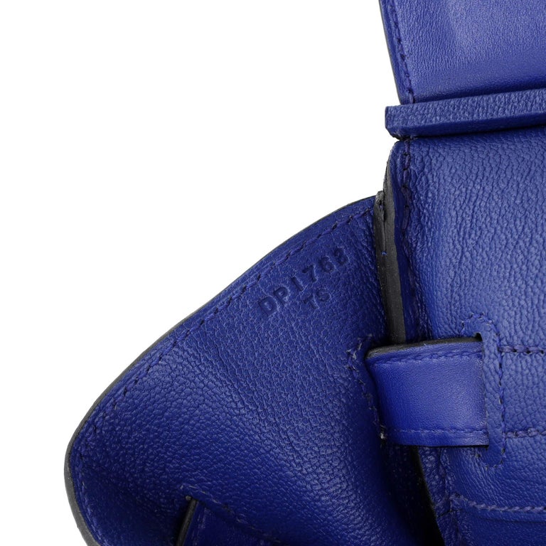 Bleu Cobalt Togo Birkin 35 Palladium Hardware, 2018, Handbags &  Accessories, 2022